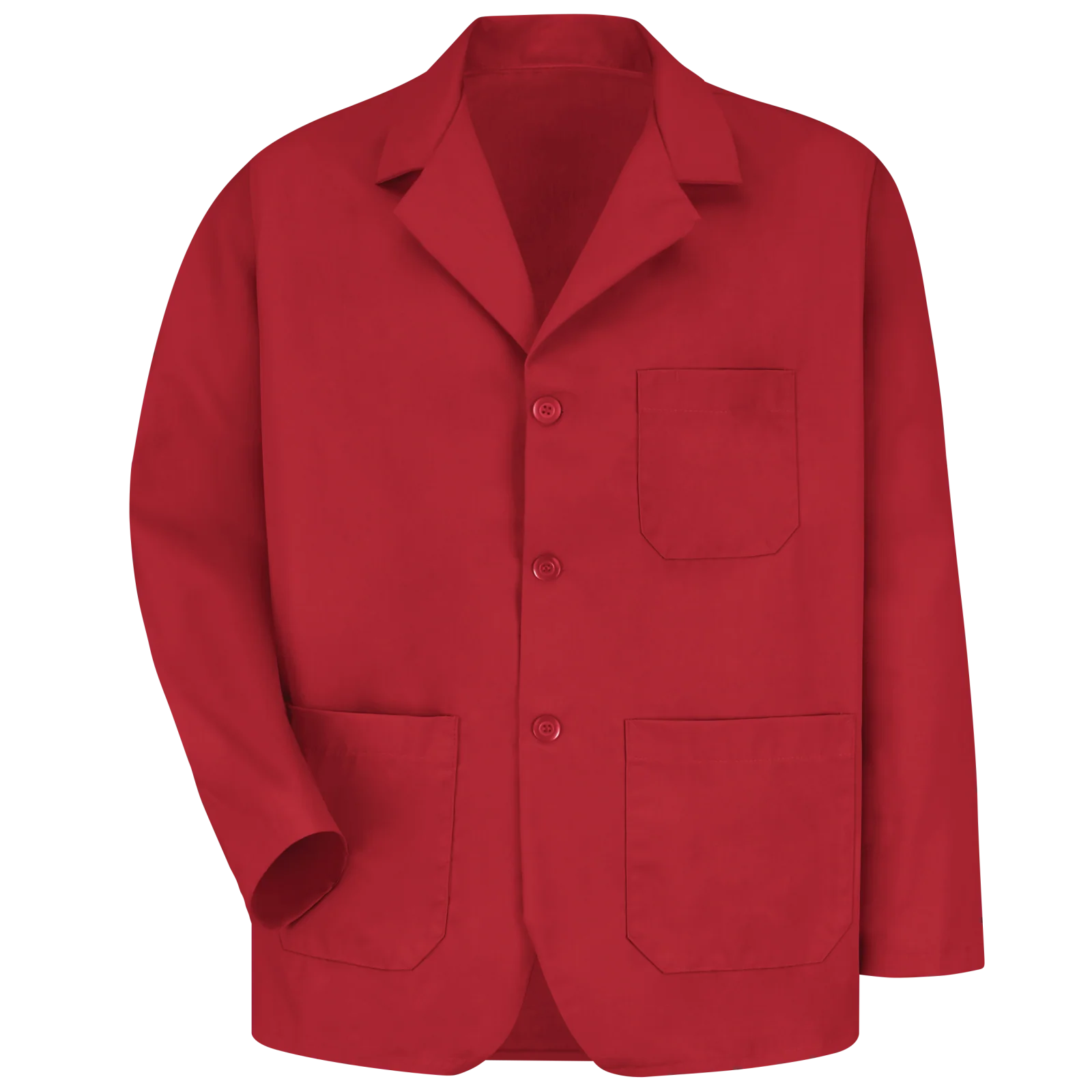 Red Kap Men's Lapel Counter Coat - Image 5