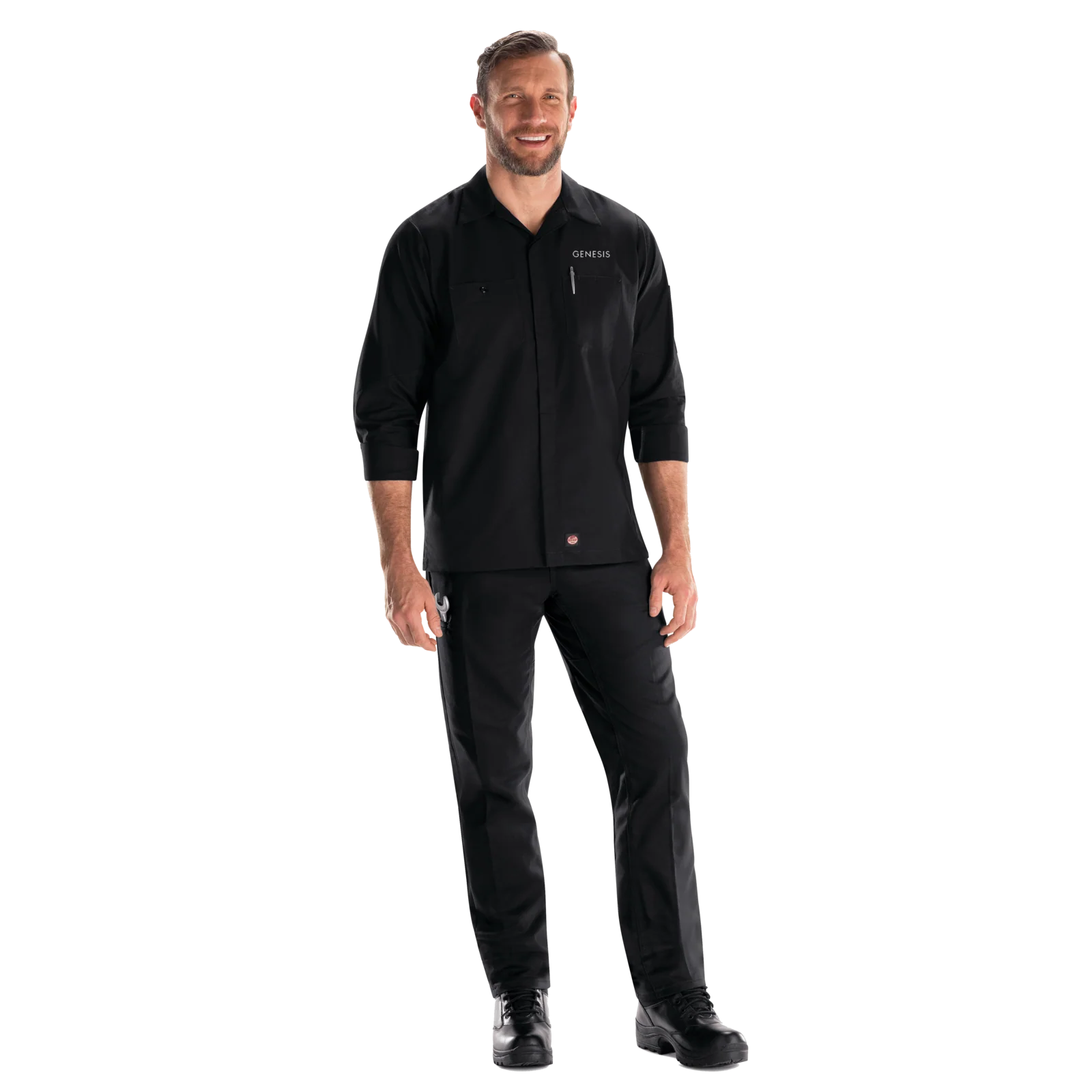 Red Kap Men's Lightweight Crew Pant-Black - Image 3