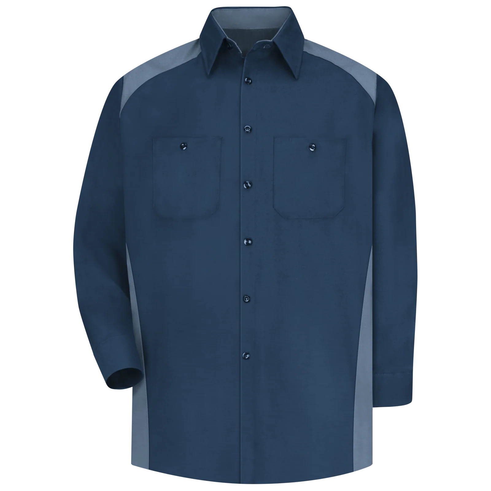 Red Kap Men's Long Sleeve Motorsports Shirt - Image 3