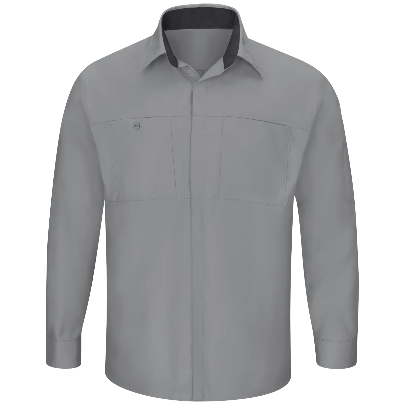 Red Kap Men's Long Sleeve Performance Plus Shop Shirt with OilBlok Technology - Image 2