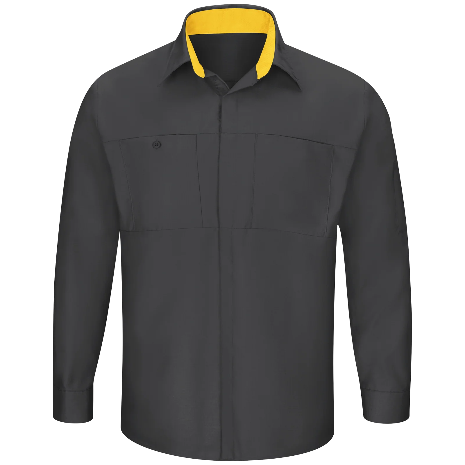 Red Kap Men's Long Sleeve Performance Plus Shop Shirt with OilBlok Technology - Image 4