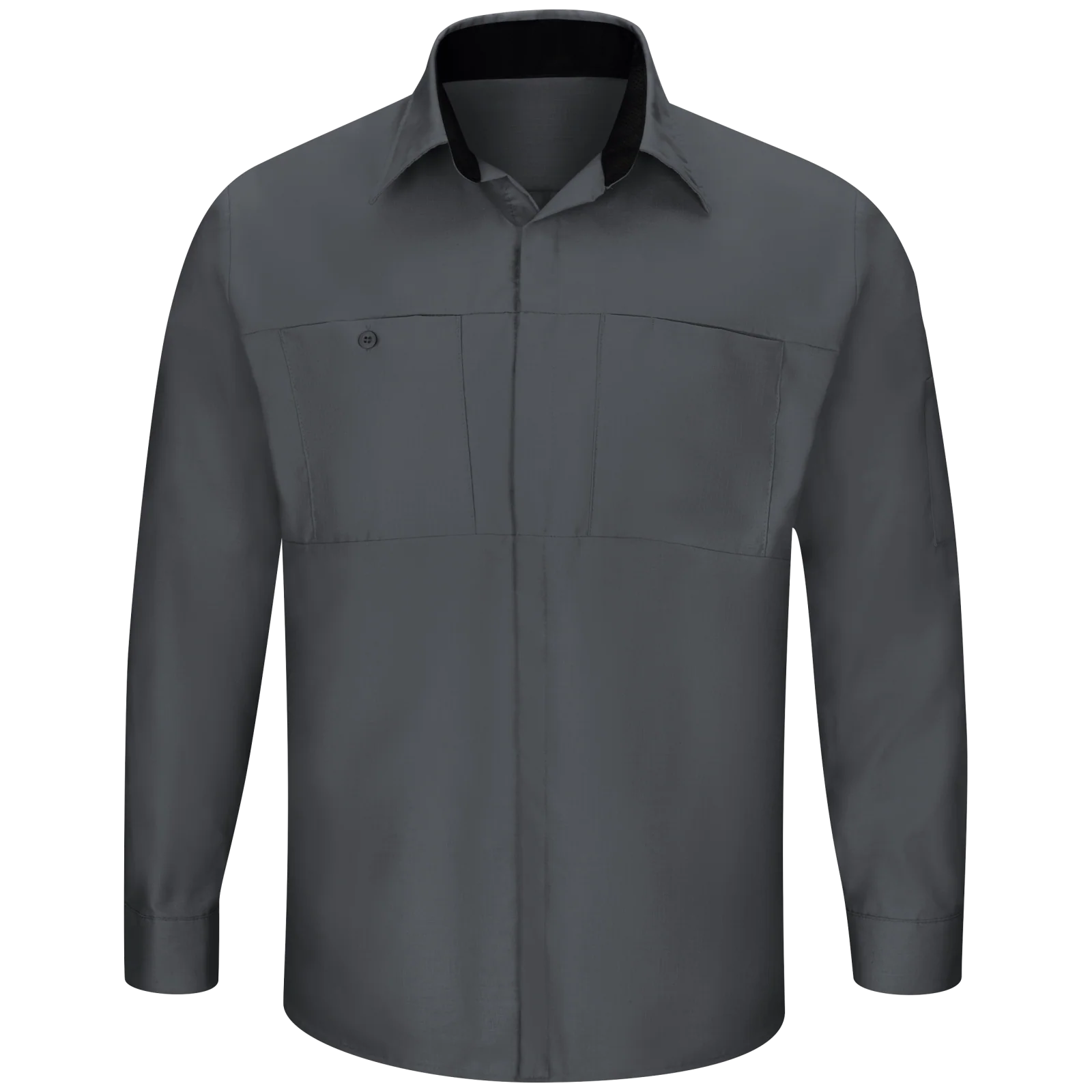 Red Kap Men's Long Sleeve Performance Plus Shop Shirt with OilBlok Technology - Image 6