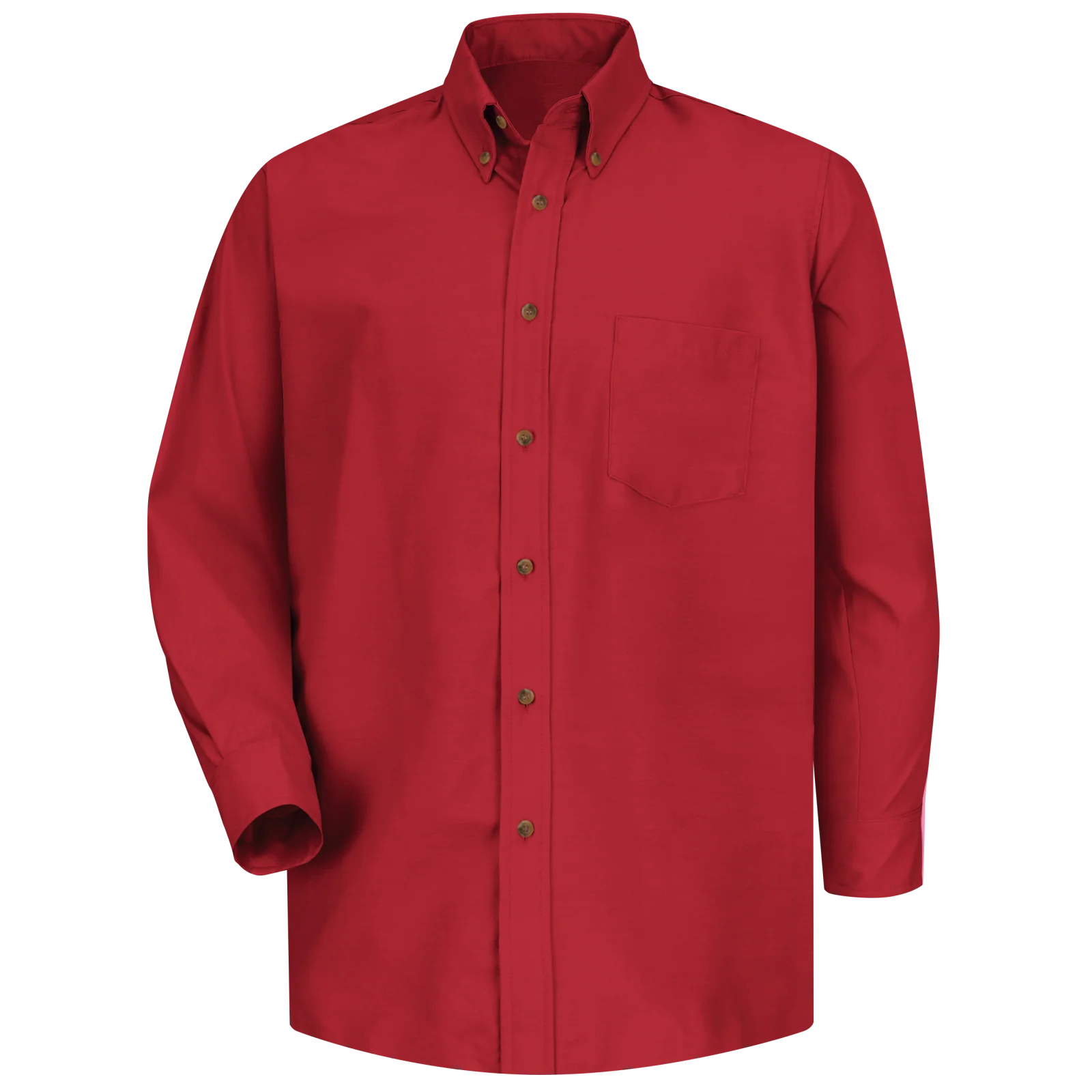 Red Kap Men's Long Sleeve Poplin Dress Shirt - Image 6