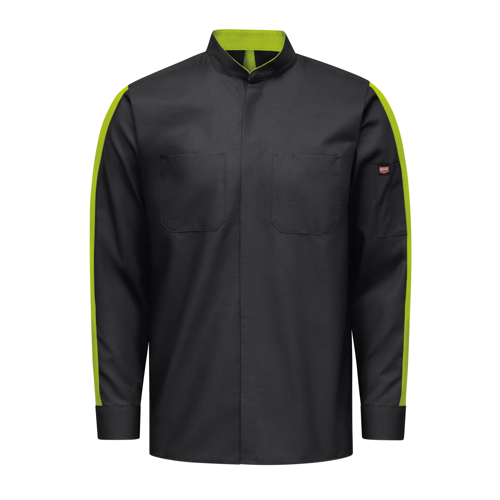 Red Kap Men's Long Sleeve Pro+ Work Shirt with OilBlok and MIMIX® - Image 4