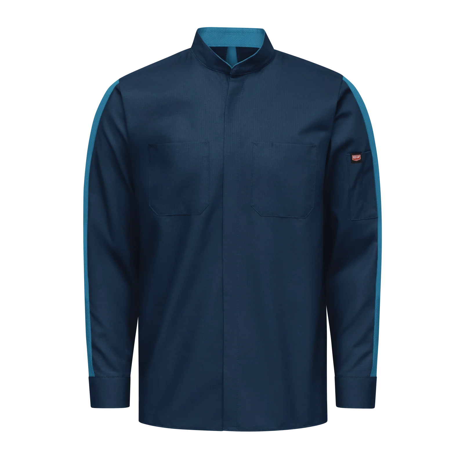 Red Kap Men's Long Sleeve Pro+ Work Shirt with OilBlok and MIMIX® - Image 6