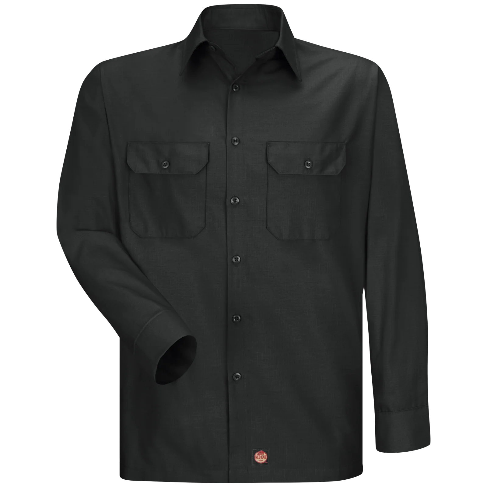 Red Kap Men's Long Sleeve Solid Rip Stop Shirt - Image 6