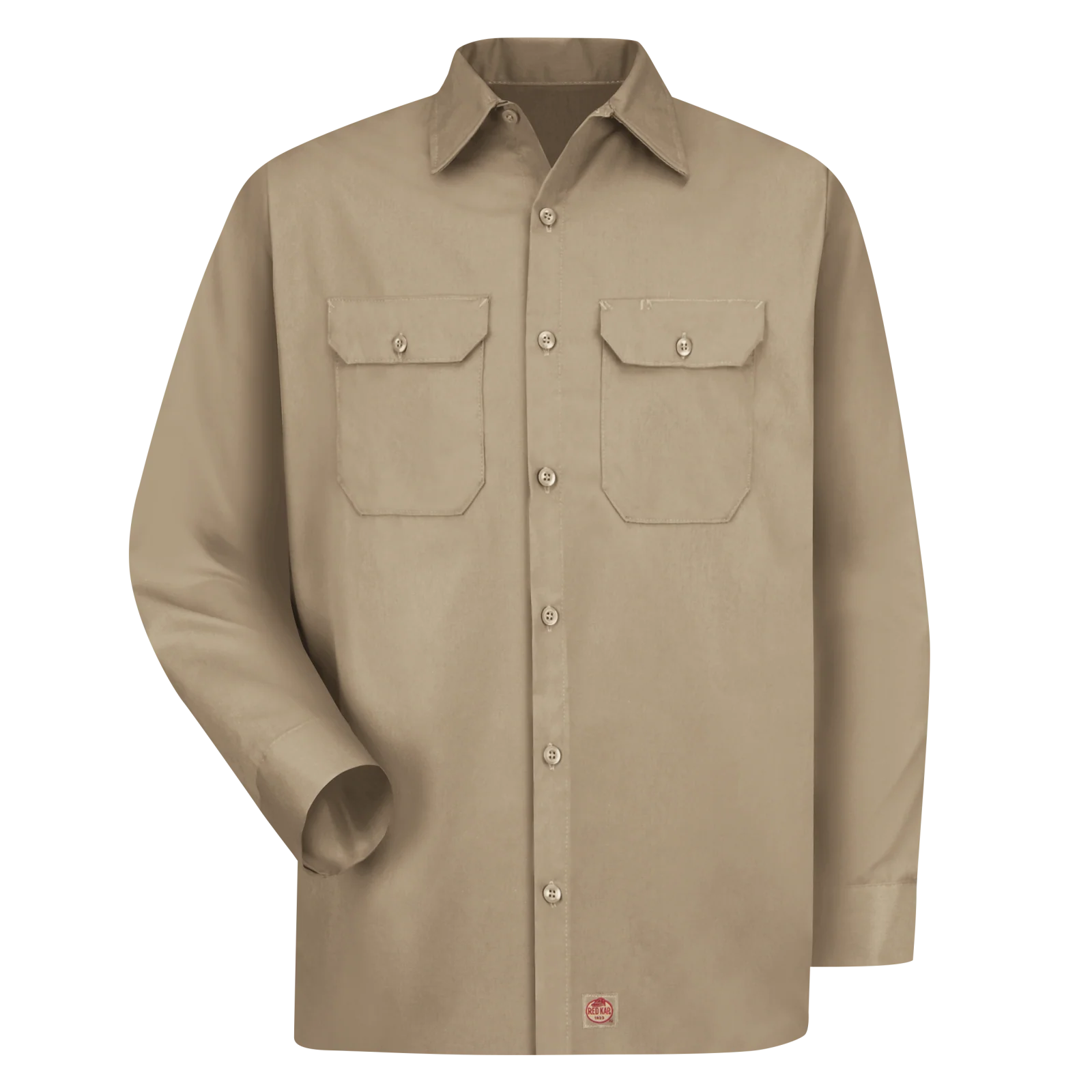 Red Kap Men's Long Sleeve Utility Uniform Shirt - Image 2