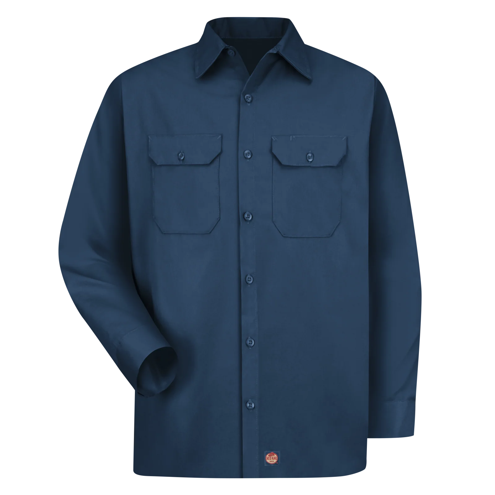 Red Kap Men's Long Sleeve Utility Uniform Shirt - Image 4
