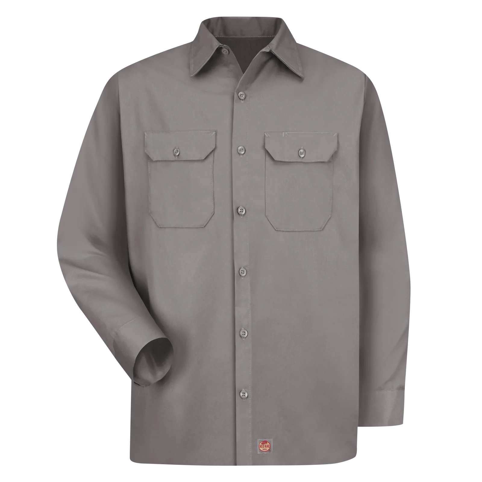 Red Kap Men's Long Sleeve Utility Uniform Shirt - Image 5