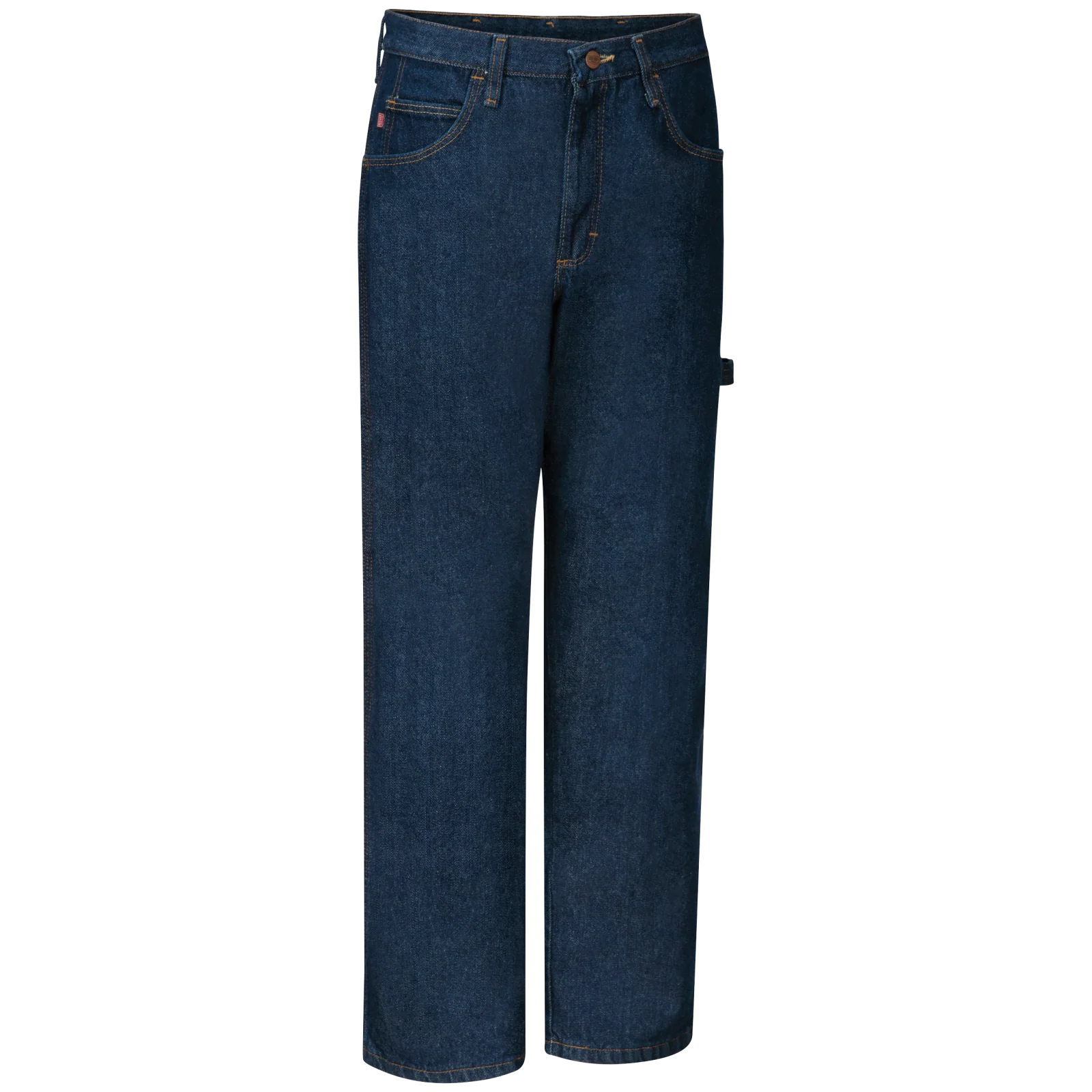 Red Kap Men's Loose Fit Dungaree-Prewashed Indigo - Image 3