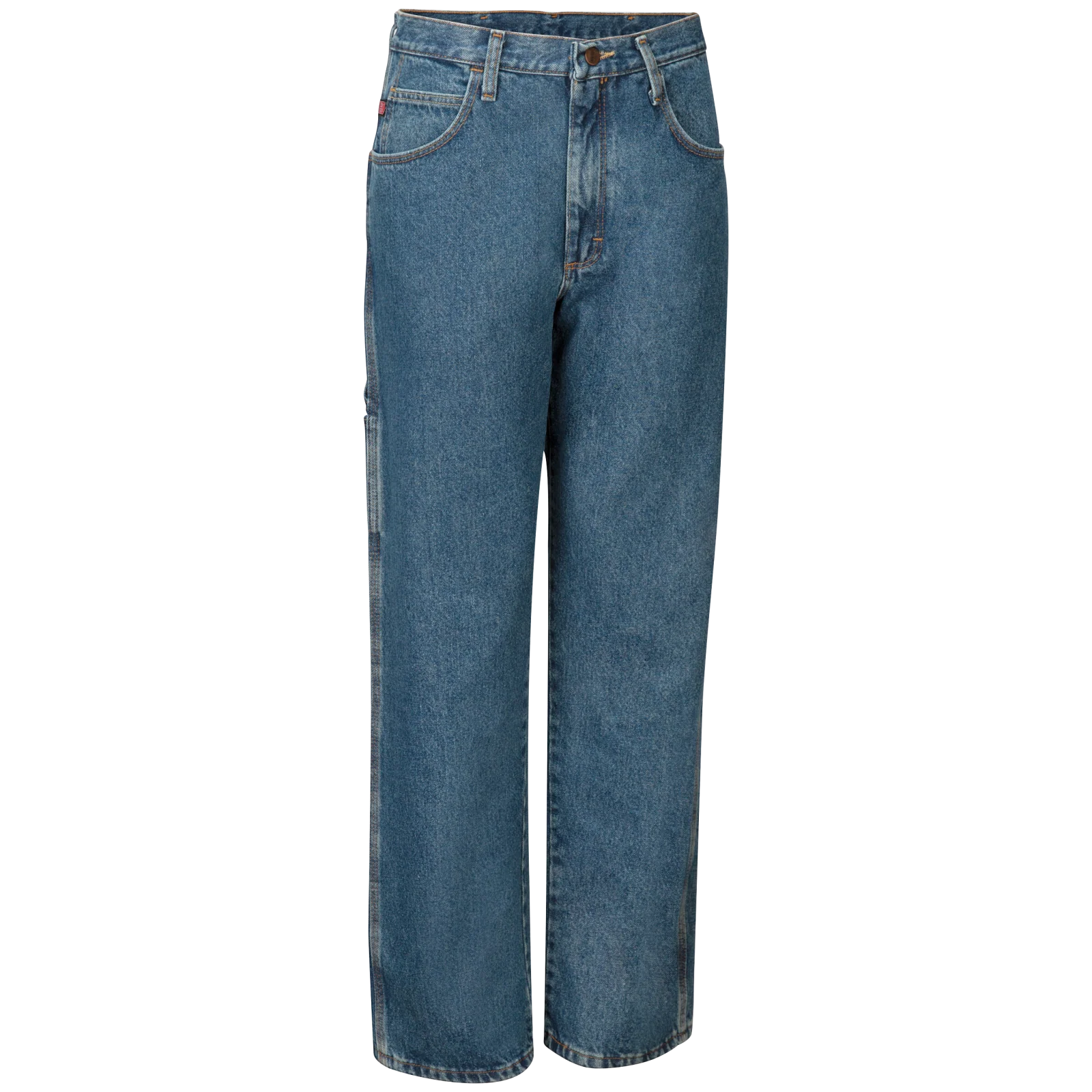 Red Kap Men's Loose Fit Dungaree-Stonewash - Image 3