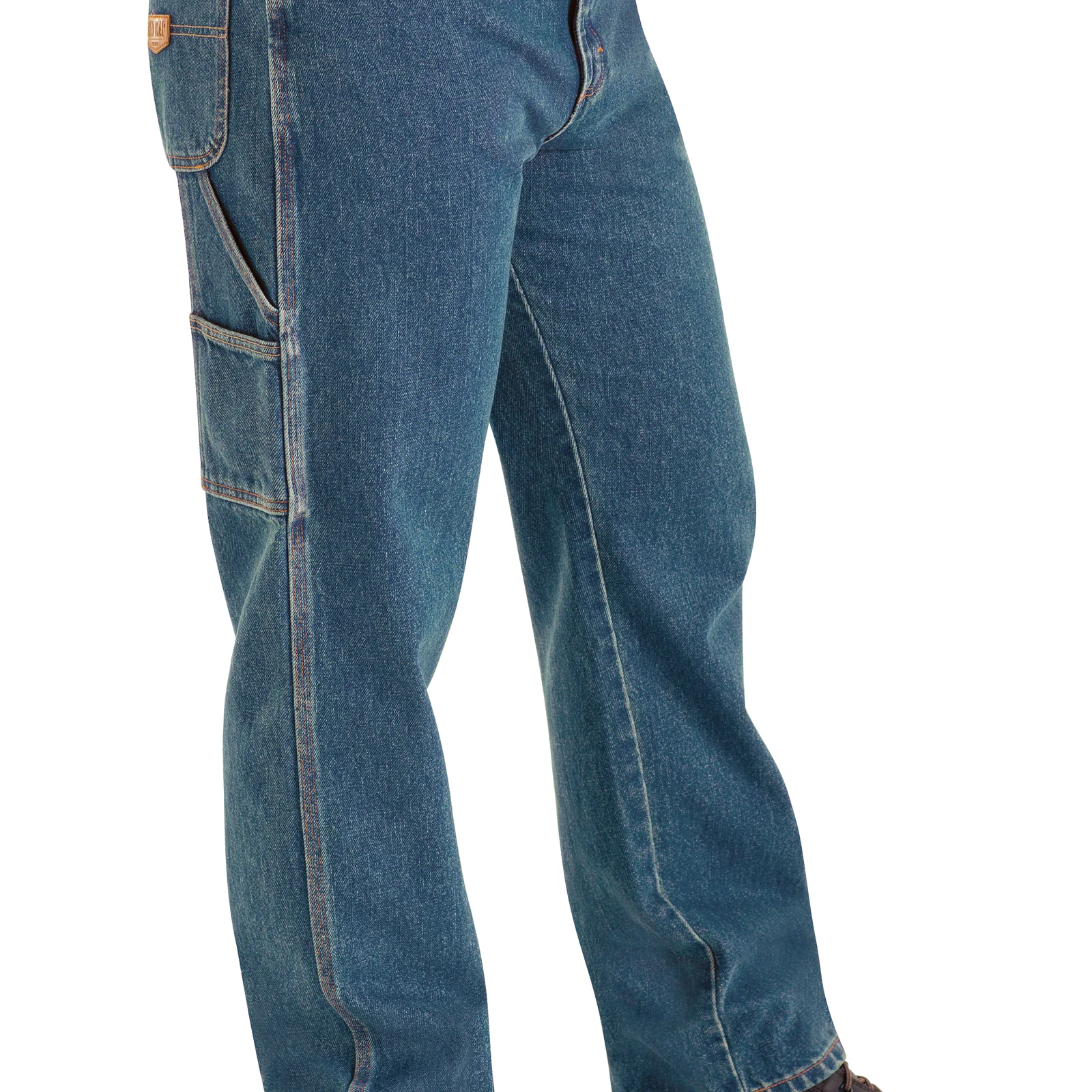 Red Kap Men's Loose Fit Dungaree-Stonewash - Image 5