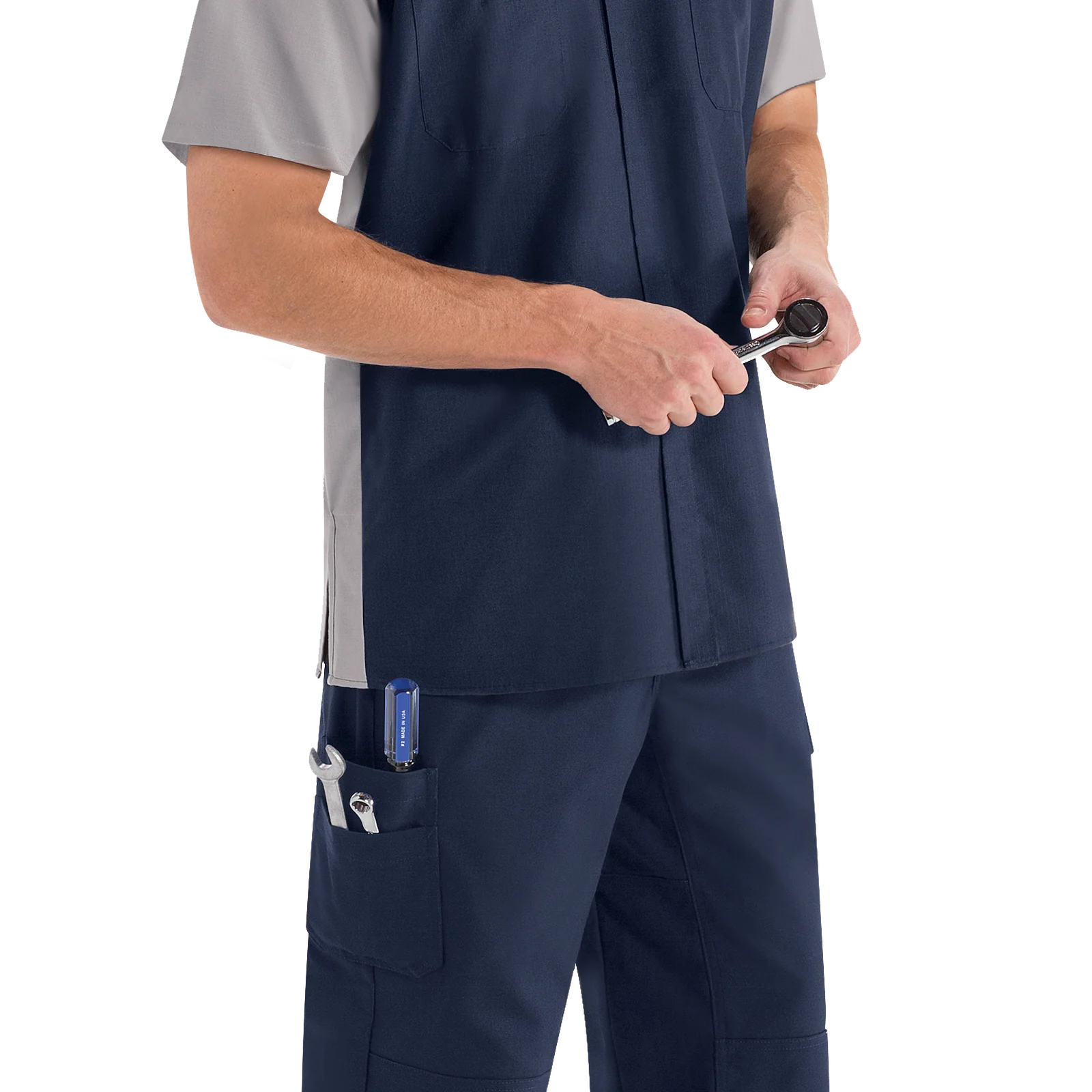 Red Kap Men's Performance Shop Pant-Navy - PT2ANV - Image 5
