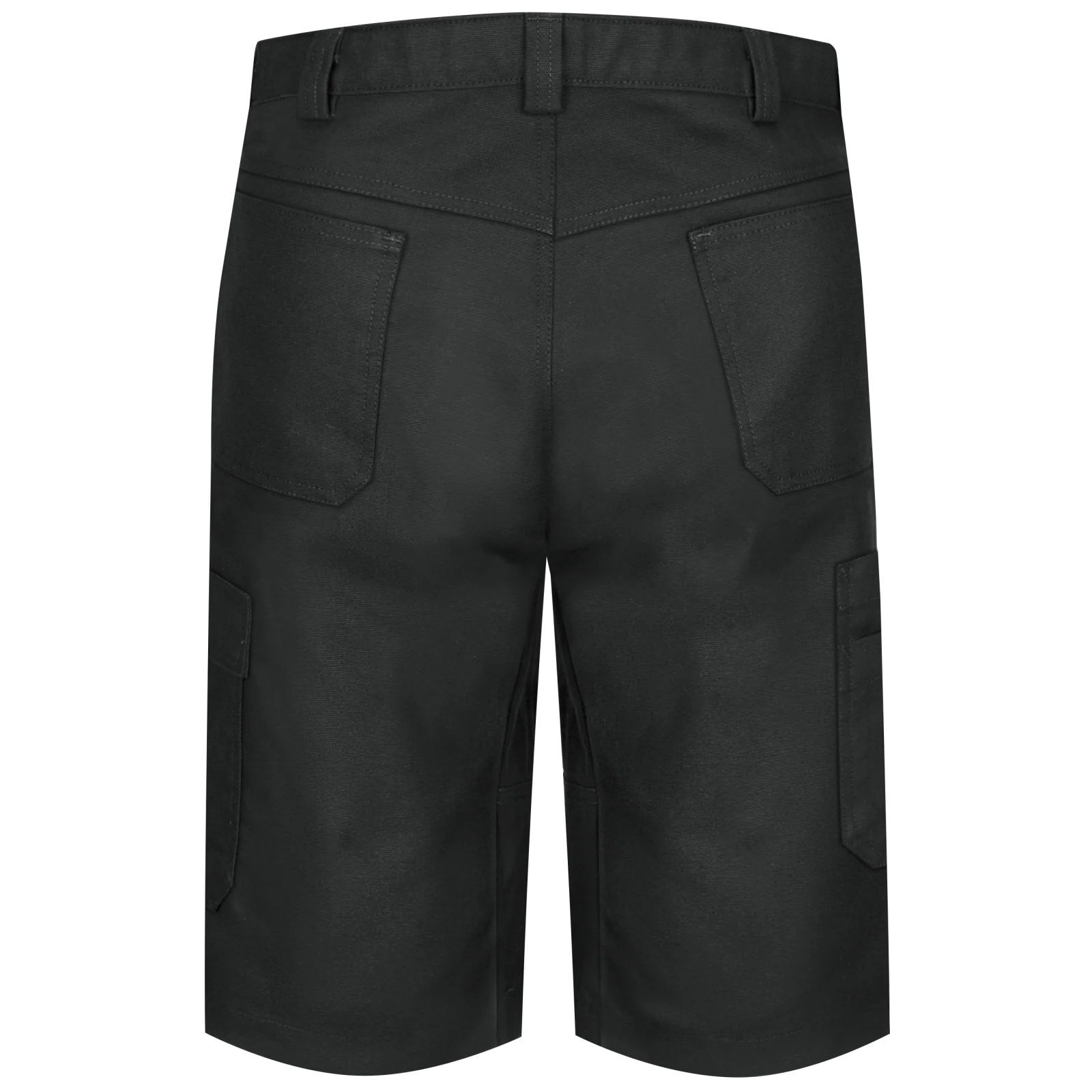 Red Kap Men's Performance Shop Shorts-Black - Image 2