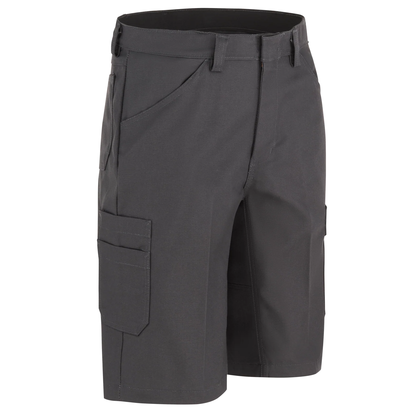 Red Kap Men's Performance Shop Shorts-Charcoal - Image 3