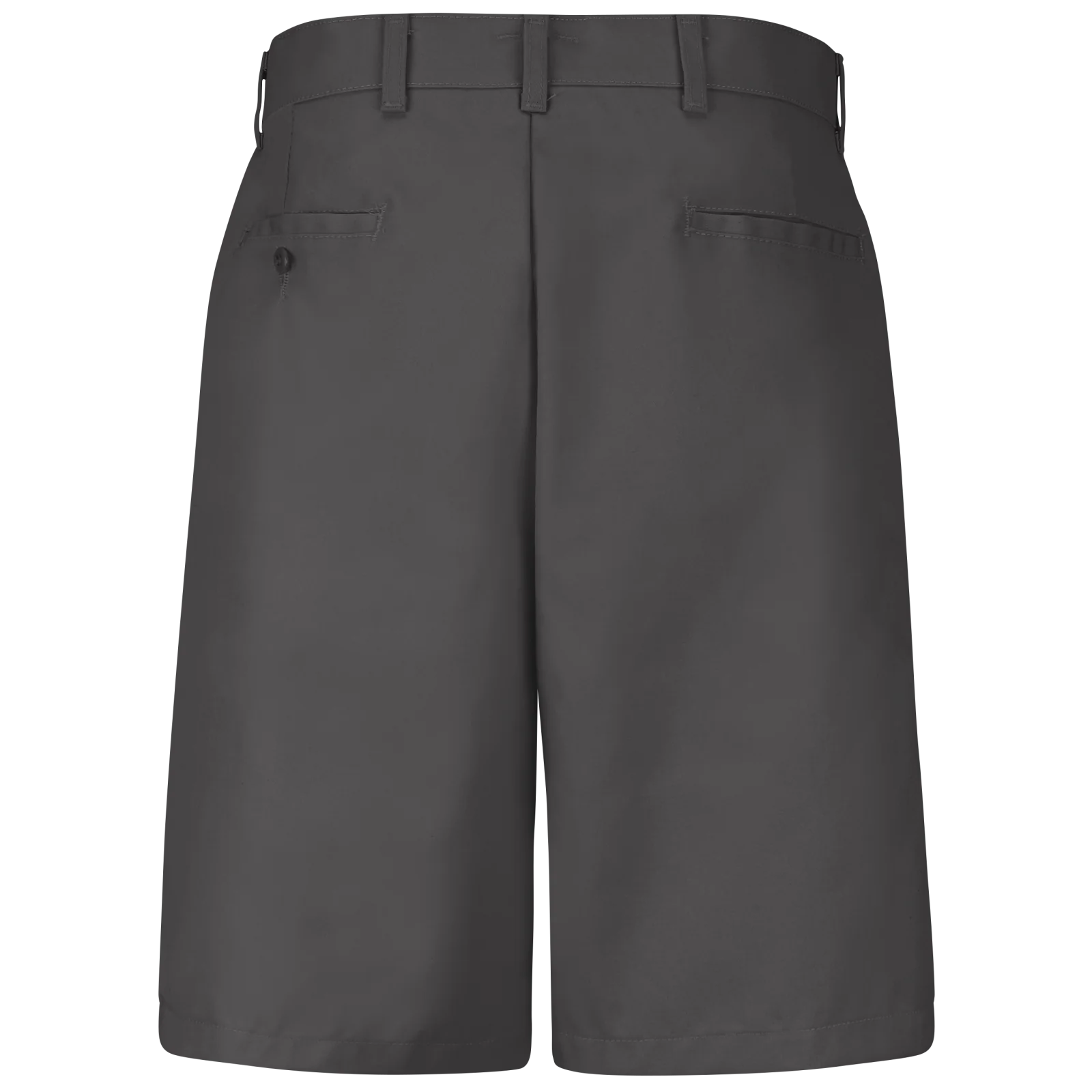 Red Kap Men's Plain Front Shorts-Charcoal - Image 2