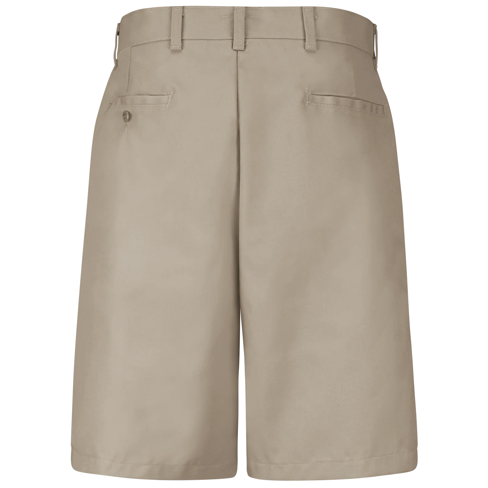 Red Kap Men's Plain Front Shorts-Tan - Image 2