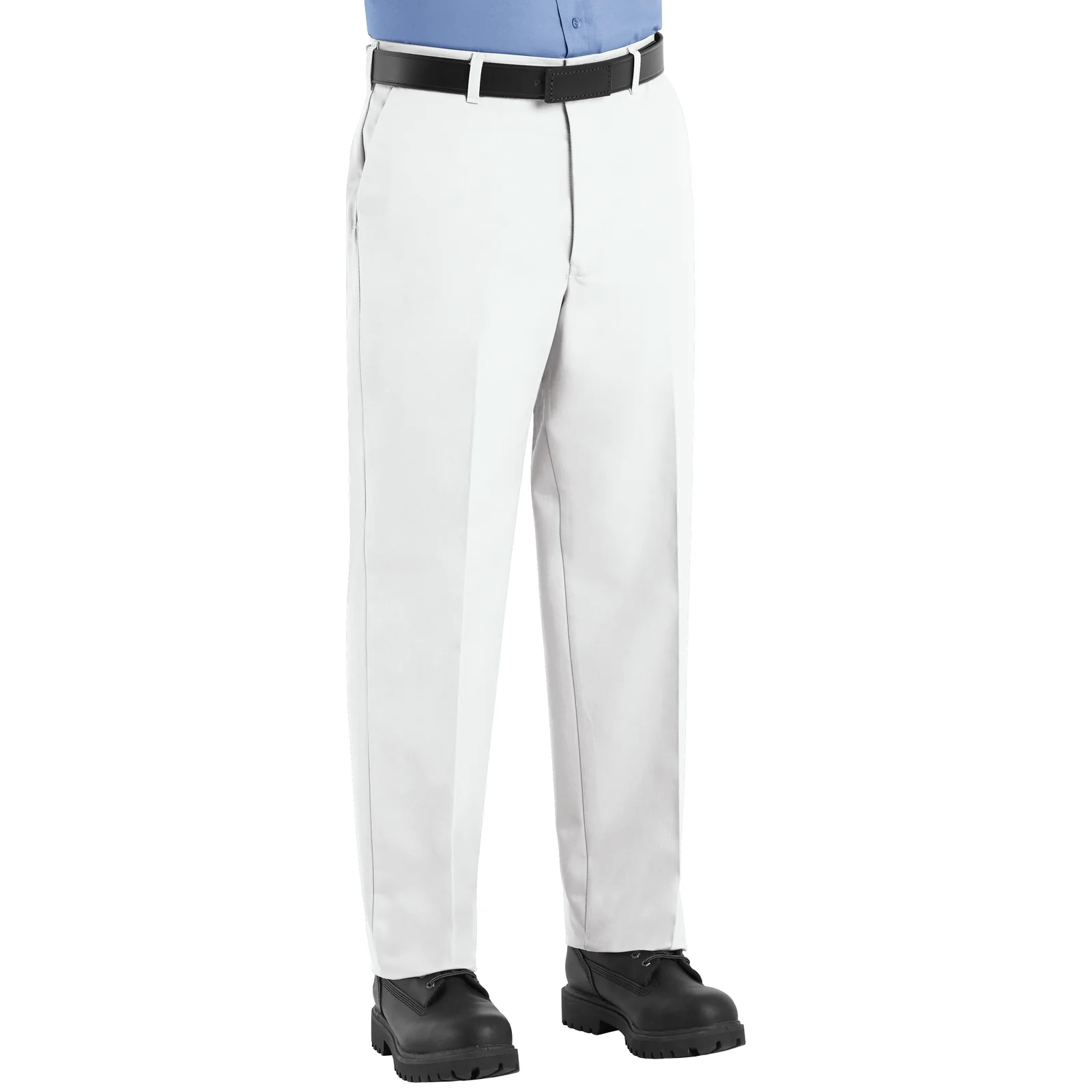 Red Kap Men's Red-E-Prest® Work Pant-White - Image 3