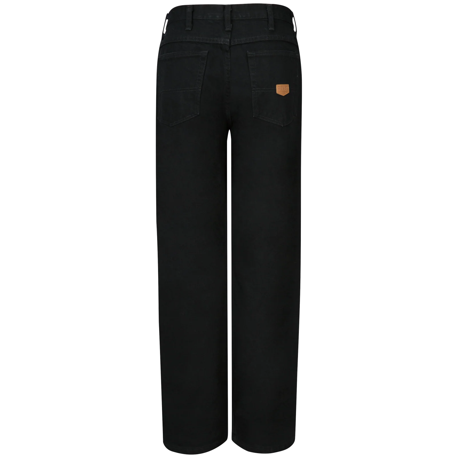 Red Kap Men's Relaxed Fit Black Jean-Prewashed Black - Image 2