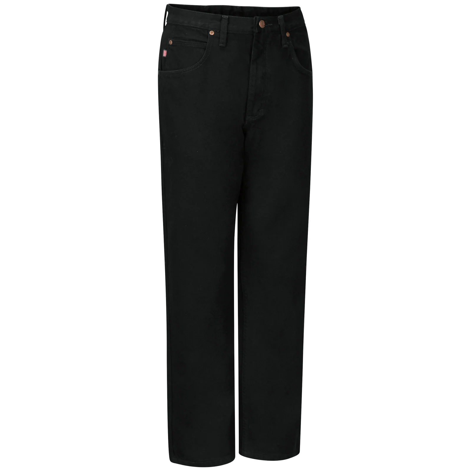 Red Kap Men's Relaxed Fit Black Jean-Prewashed Black - Image 3