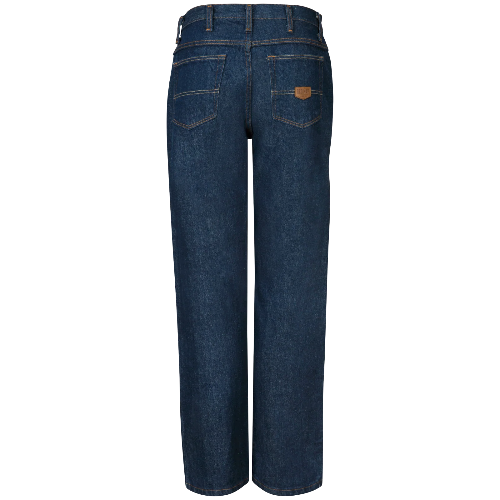 Red Kap Men's Relaxed Fit Jean-Prewashed Indigo - Image 2