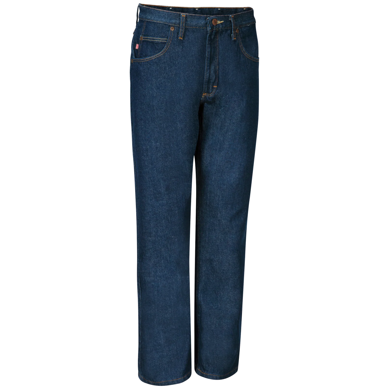 Red Kap Men's Relaxed Fit Jean-Prewashed Indigo - Image 3