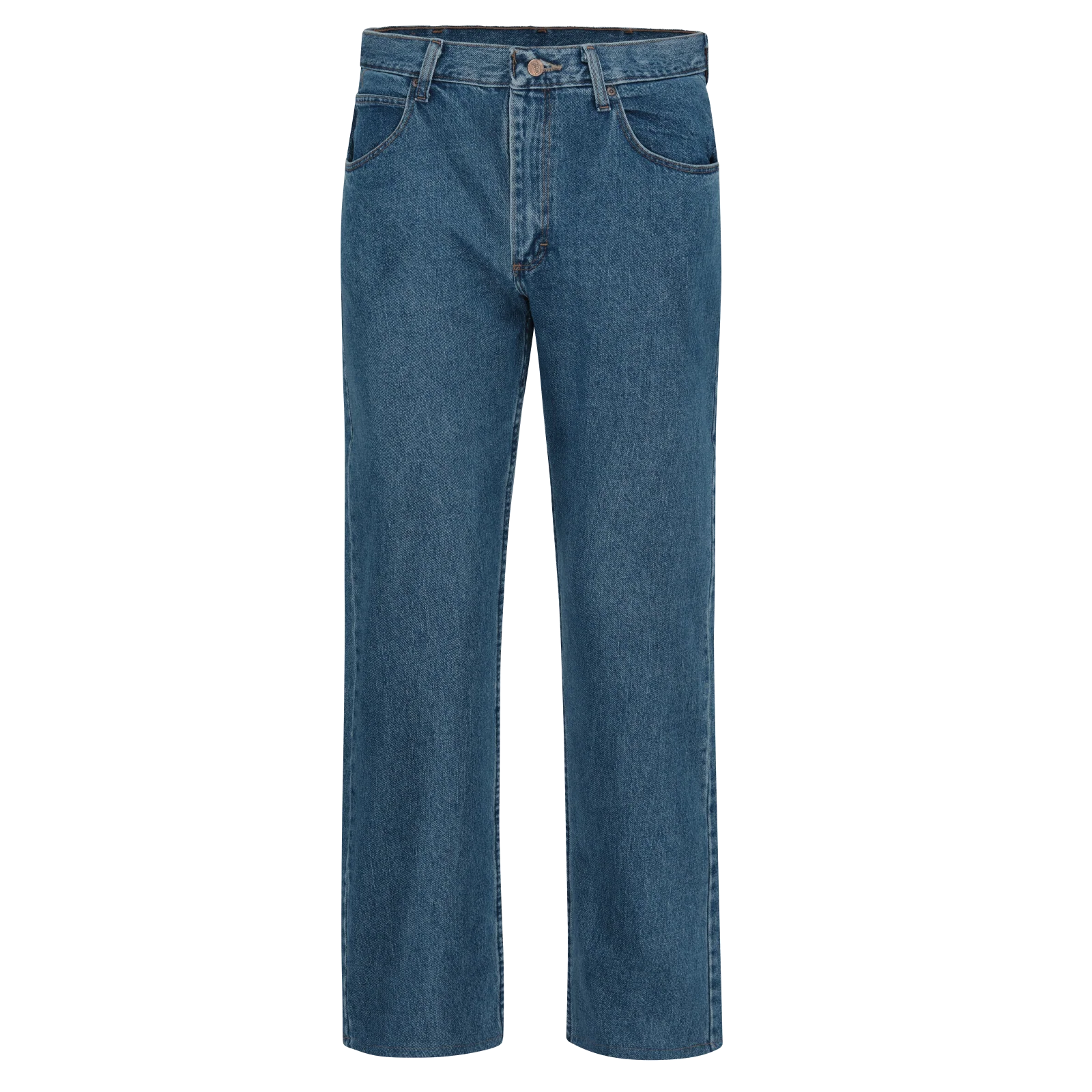 Red Kap Men's Relaxed Fit Jean-Stonewash