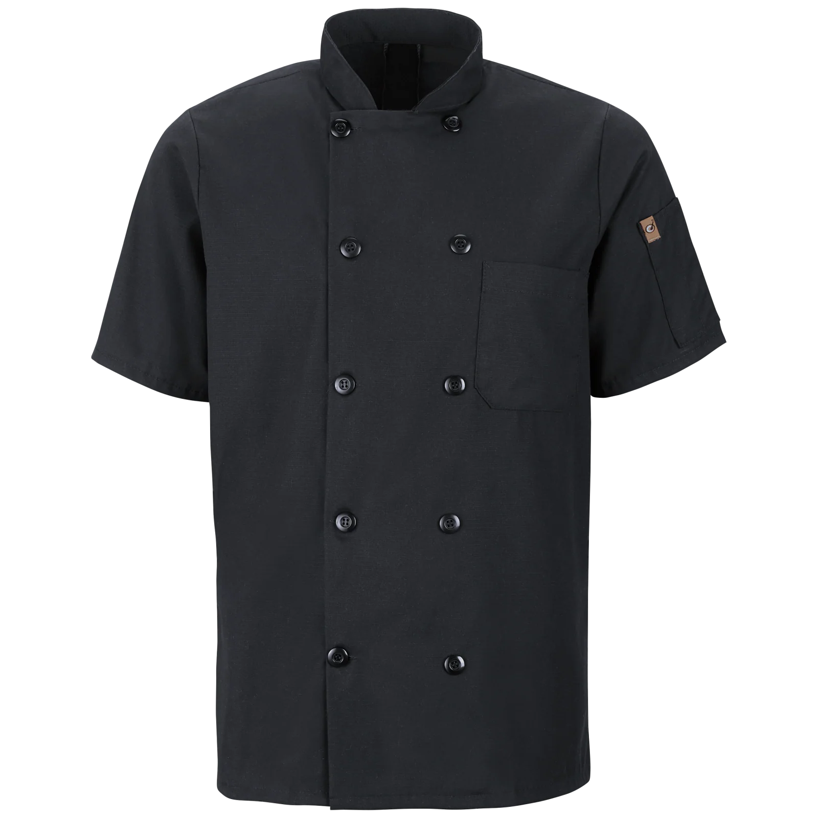 Red Kap Men's Short Sleeve Chef Coat with OilBlok + MIMIX® - Image 5