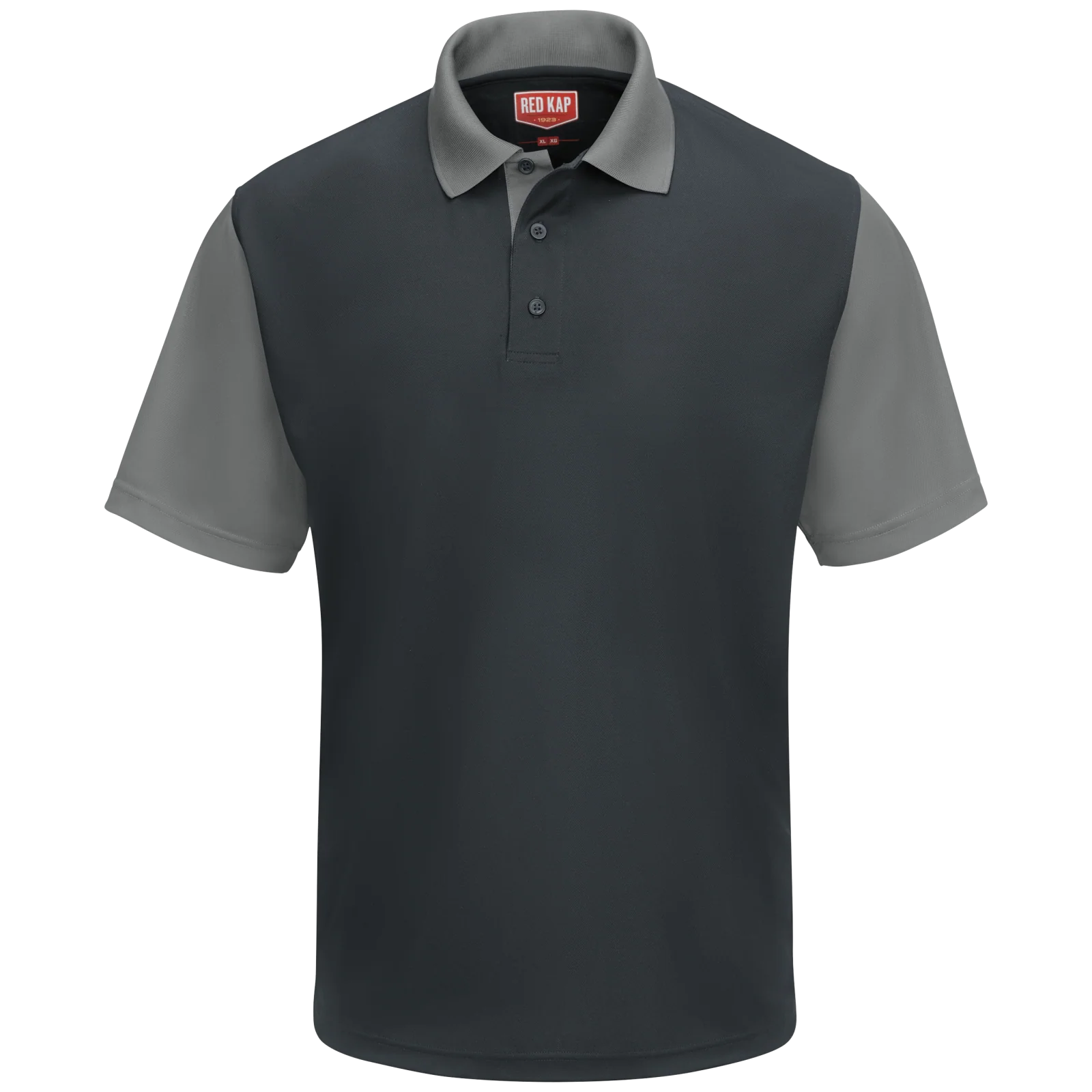 Red Kap Men's Short Sleeve Performance Knit® Color-Block Polo-SK56 - Image 4