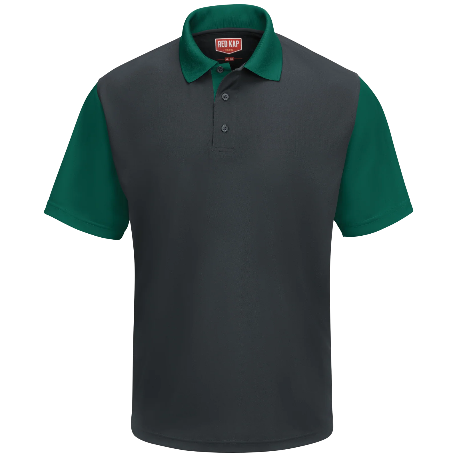 Red Kap Men's Short Sleeve Performance Knit® Color-Block Polo-SK56 - Image 5