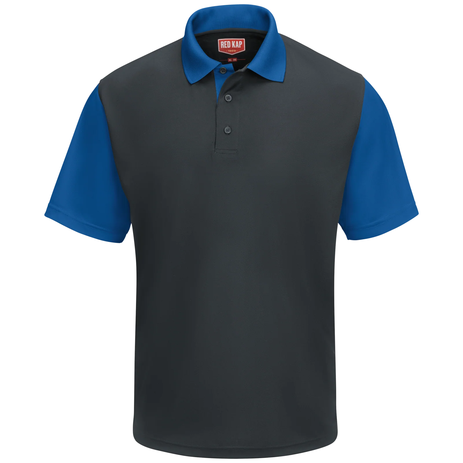Red Kap Men's Short Sleeve Performance Knit® Color-Block Polo-SK56 - Image 6