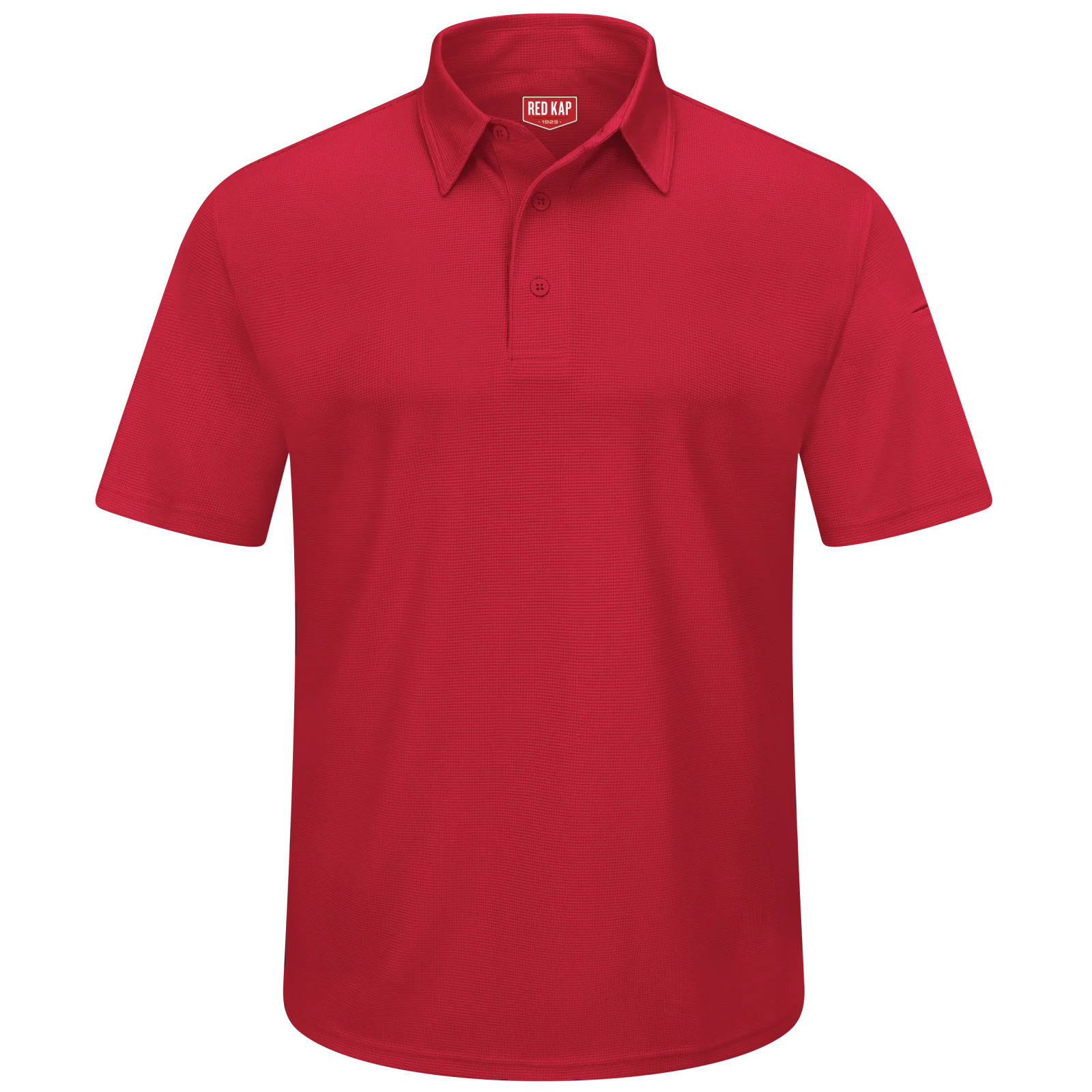 Red Kap Men's Short Sleeve Performance Knit® Flex Series Pro Polo-(SK90) - Image 4