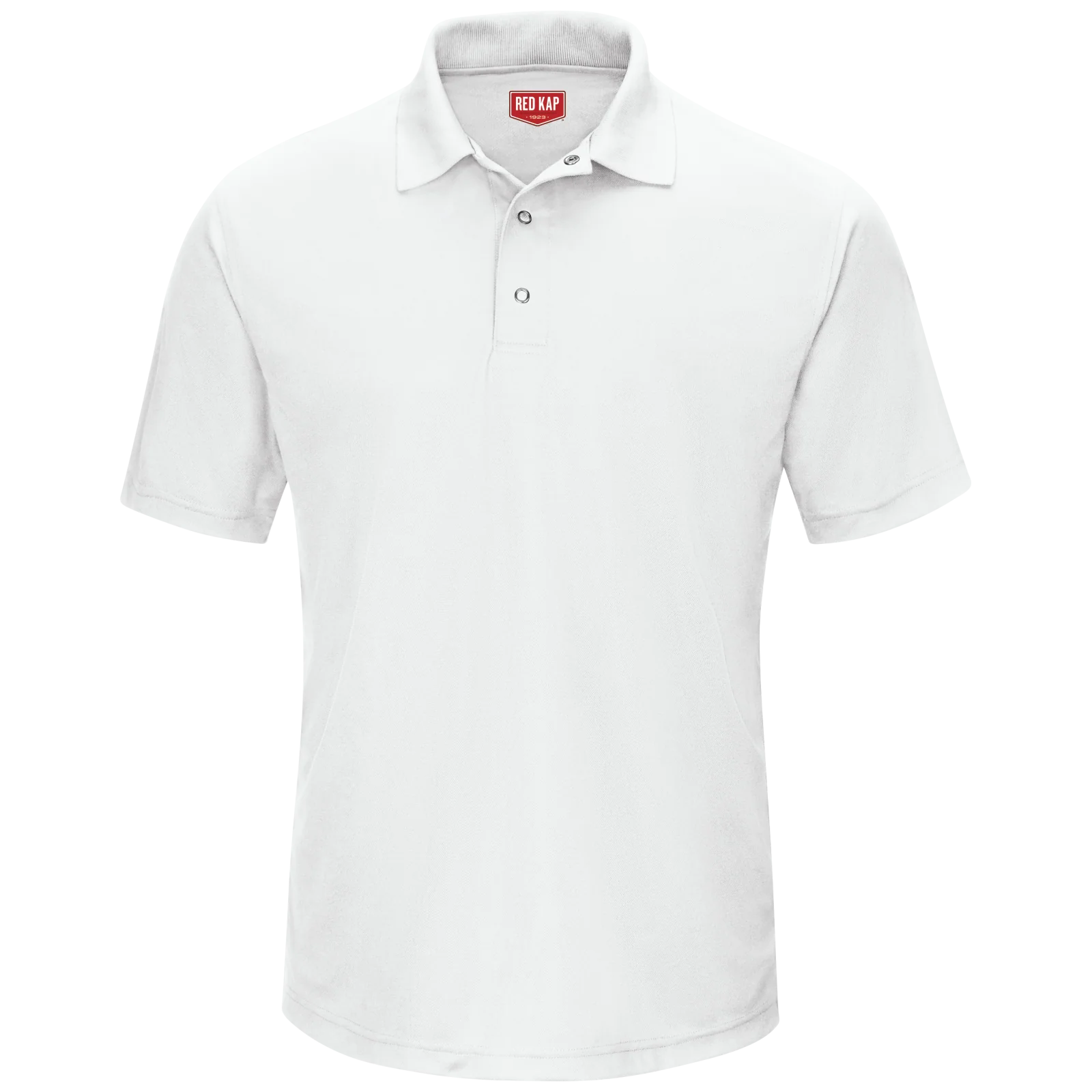 Red Kap Men's Short Sleeve Performance Knit® Gripper-Front Polo-(SK74) - Image 3