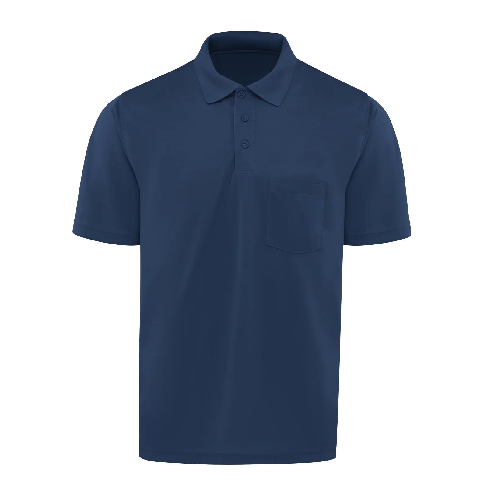Red Kap Men's Short Sleeve Performance Knit® Pocket Polo -(SK98) - Image 4