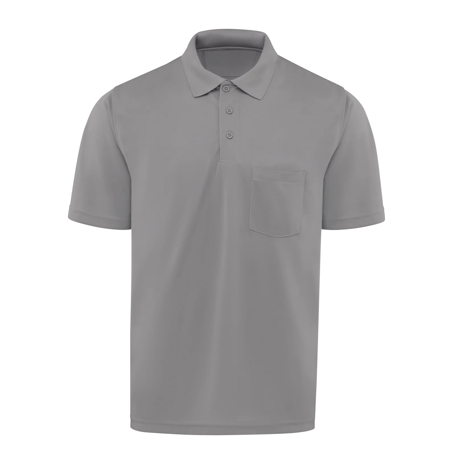 Red Kap Men's Short Sleeve Performance Knit® Pocket Polo -(SK98) - Image 7