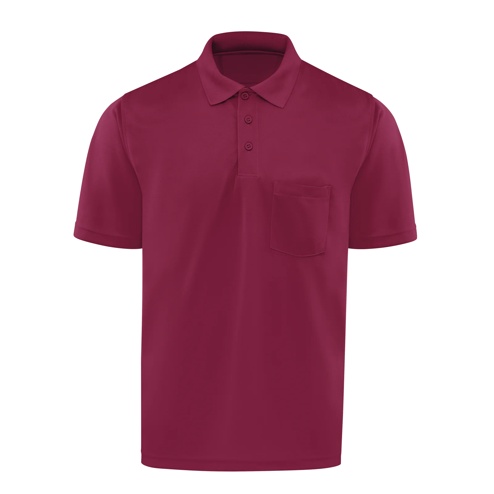 Red Kap Men's Short Sleeve Performance Knit® Pocket Polo -(SK98) - Image 9