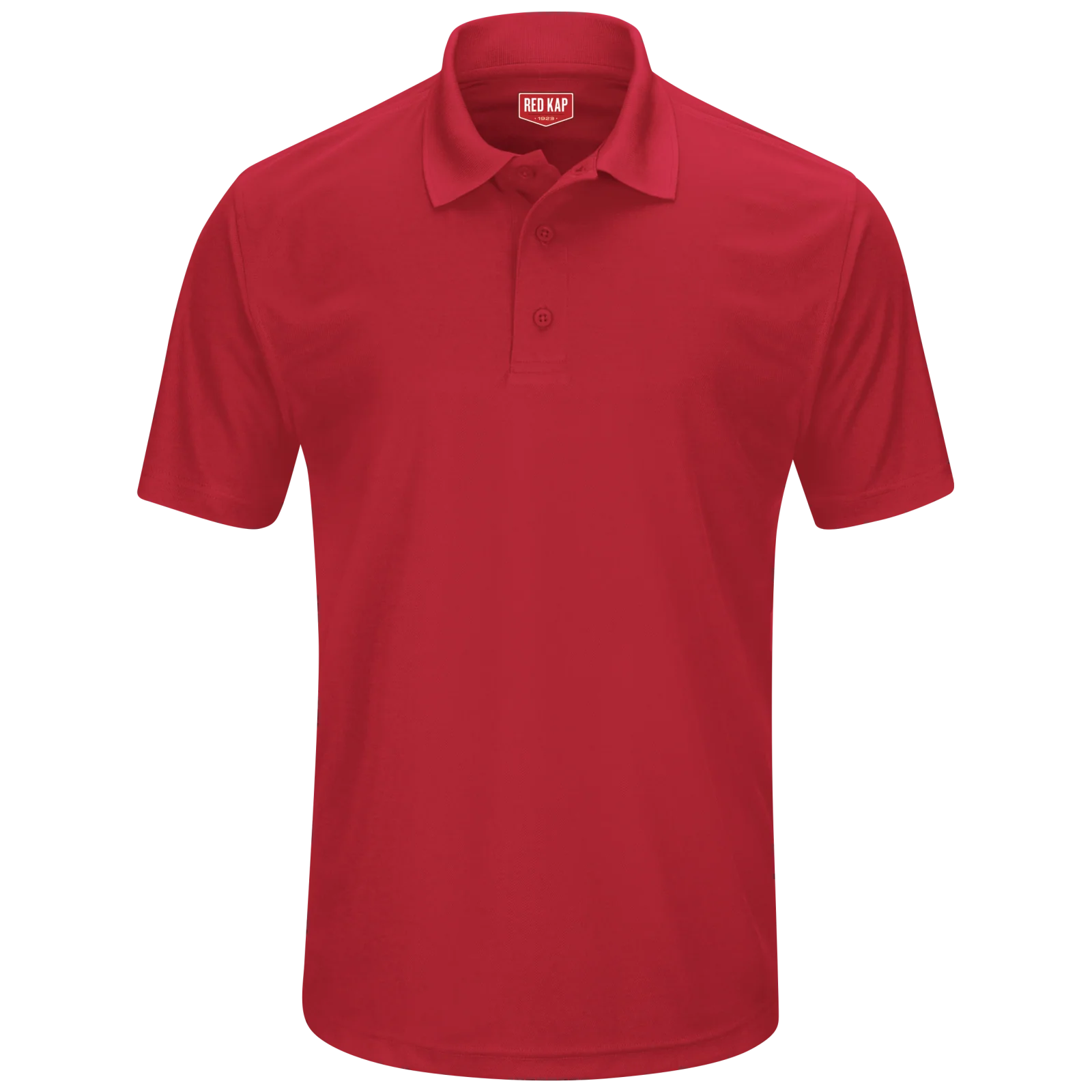Red Kap Men's Short Sleeve Performance Knit® Pocketless Core Polo-SK96 - Image 3