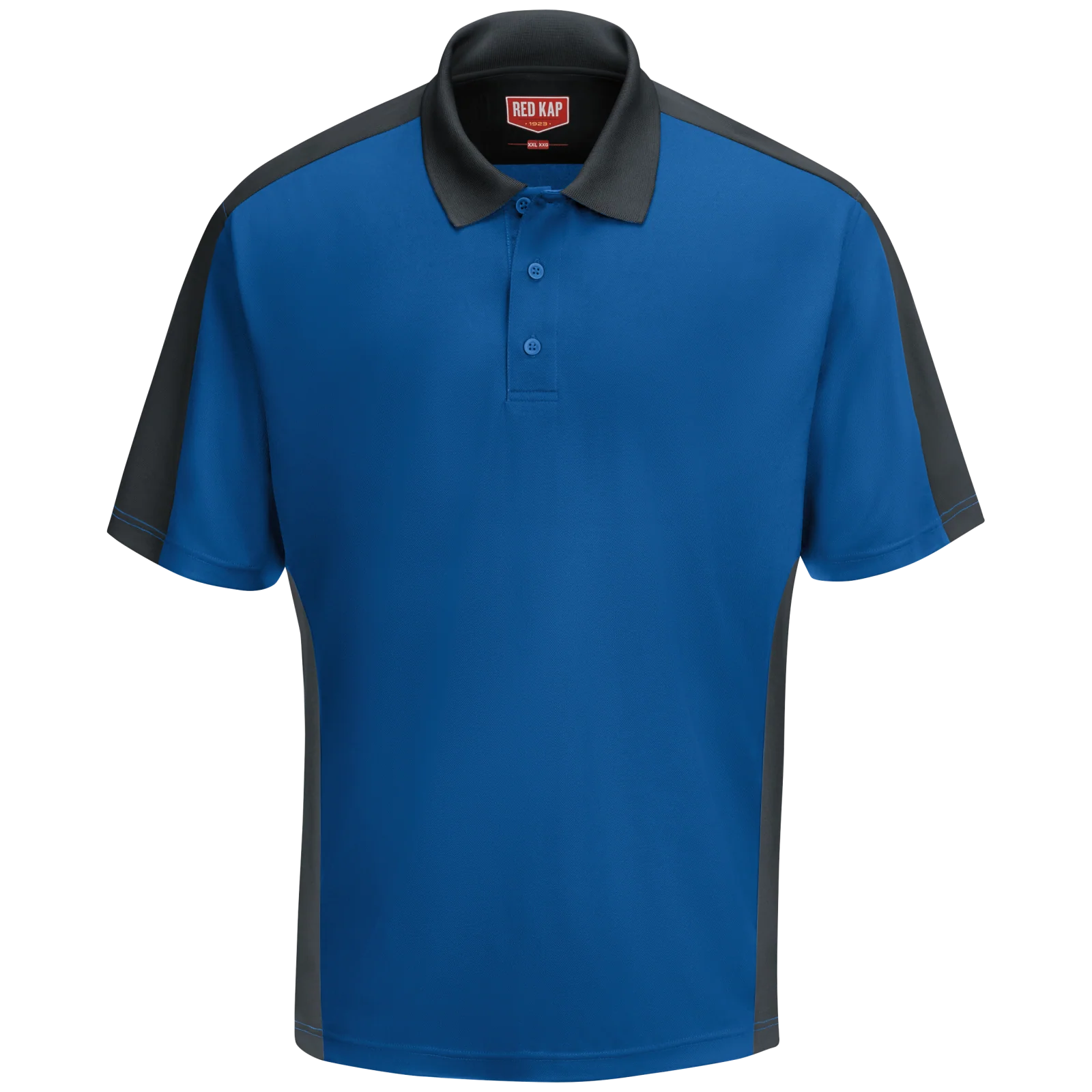 Red Kap Men's Short Sleeve Performance Knit® Two-Tone Polo - SK54 - Image 8