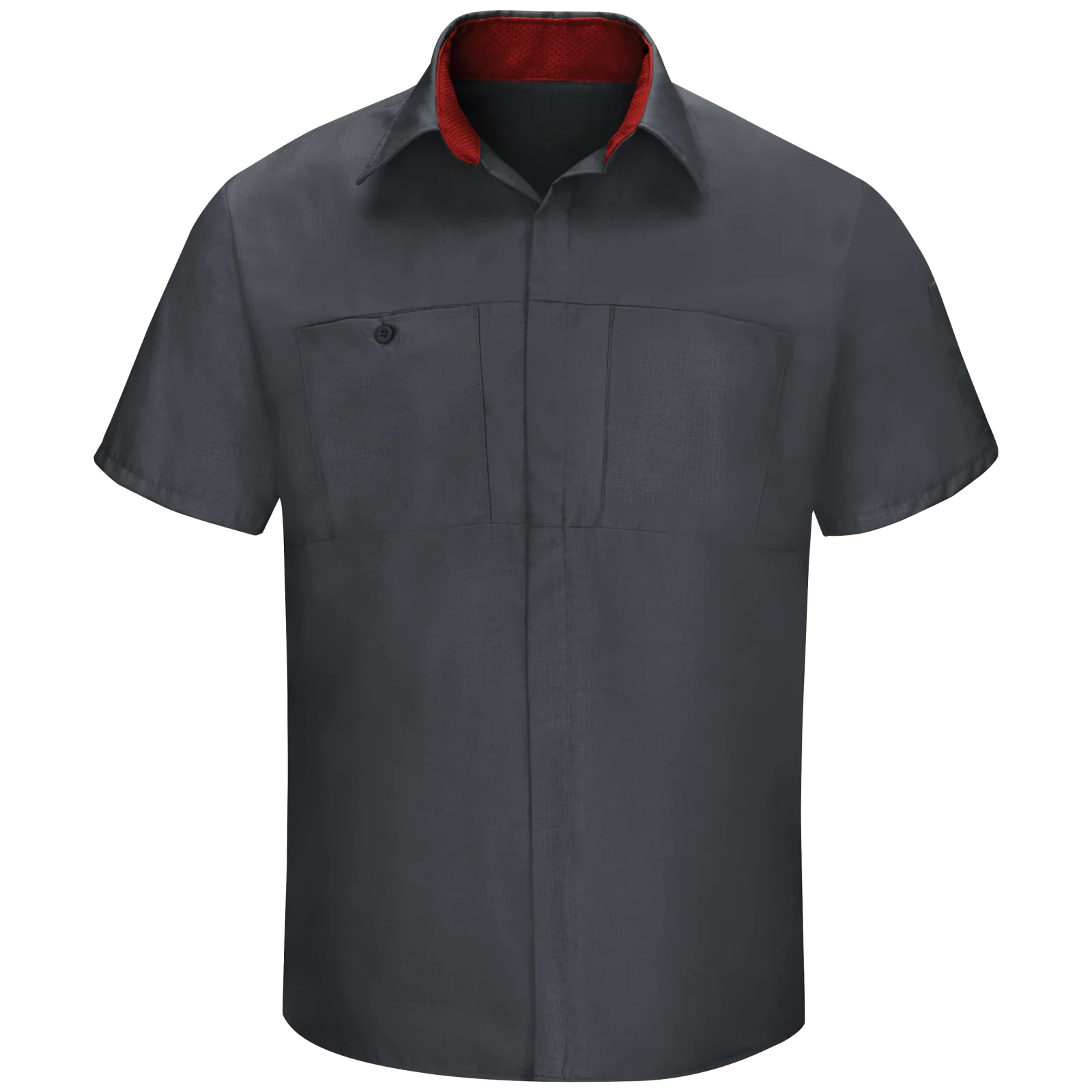 Red Kap Men's Short Sleeve Performance Plus Shop Shirt With Oilblok Technology - Image 6