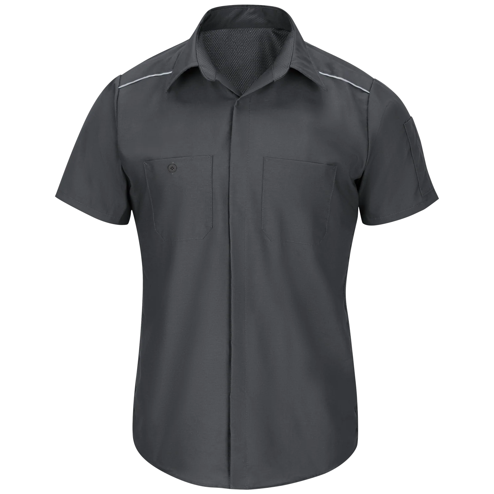 Red Kap Men's Short Sleeve Pro Airflow Work Shirt - Image 3