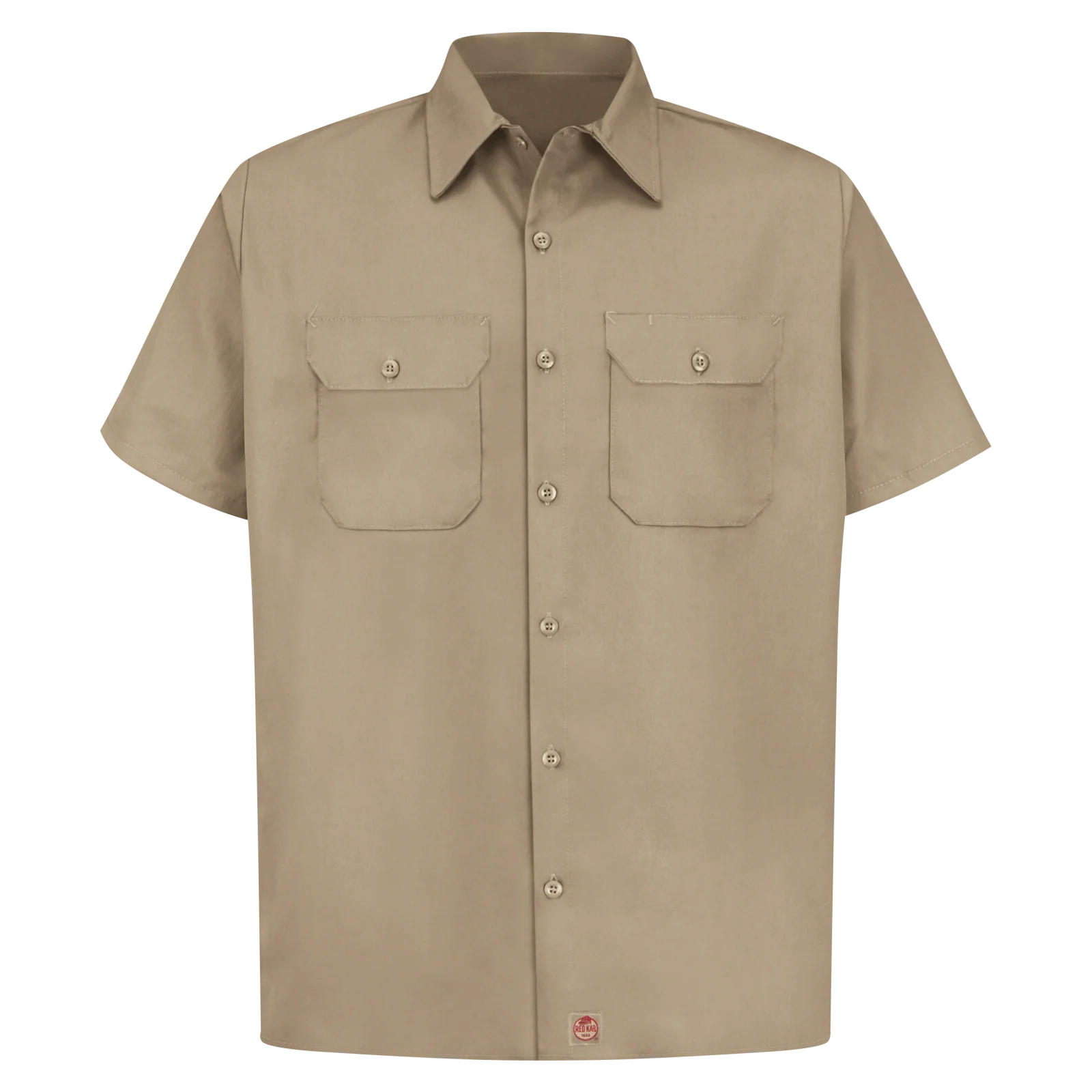 Red Kap Men's Short Sleeve Utility Uniform Shirt - Image 3