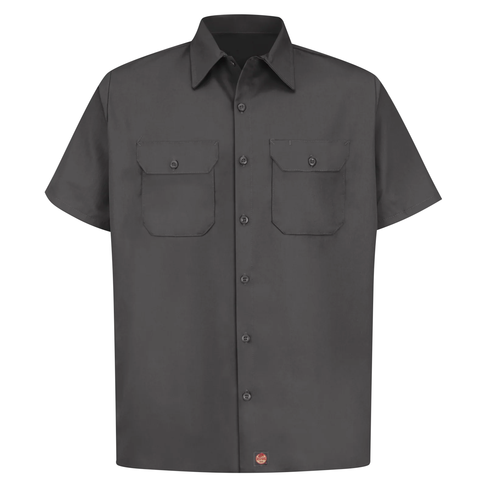 Red Kap Men's Short Sleeve Utility Uniform Shirt - Image 4