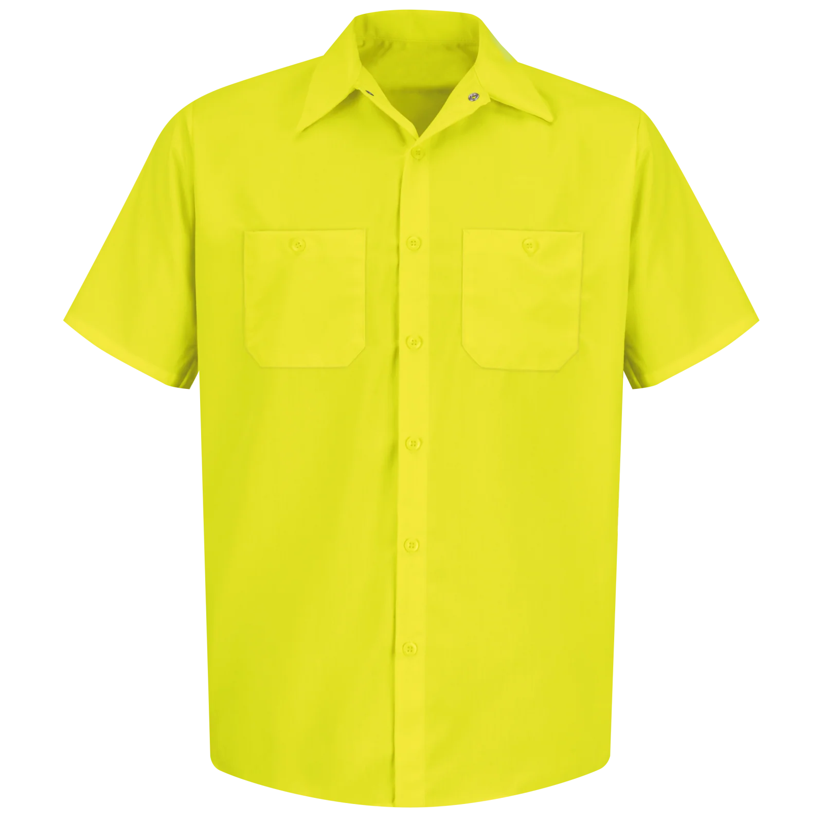 Red Kap Short Sleeve Enhanced Visibility Work Shirt