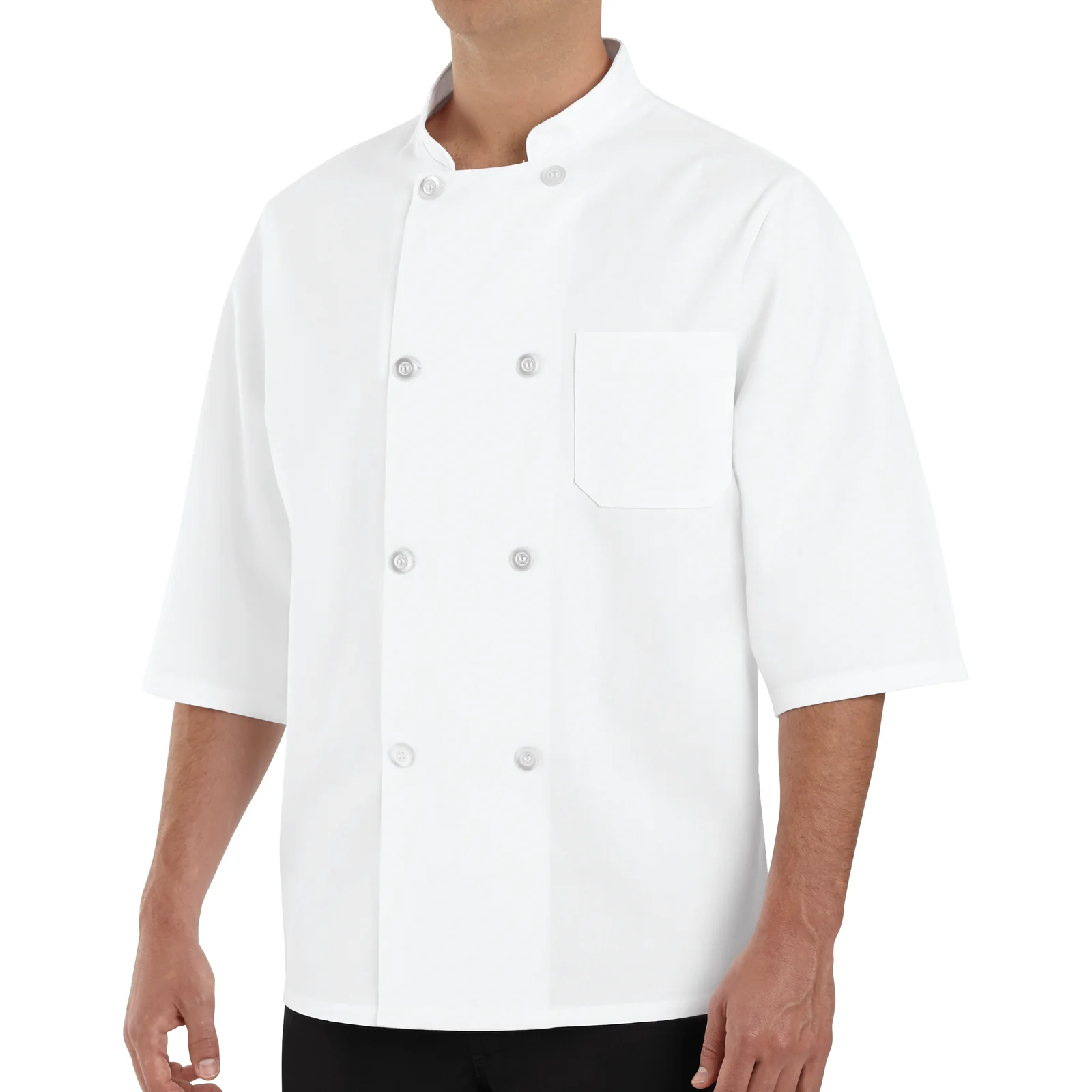 Red Kap ½ Sleeve Chef Coat - Image 2