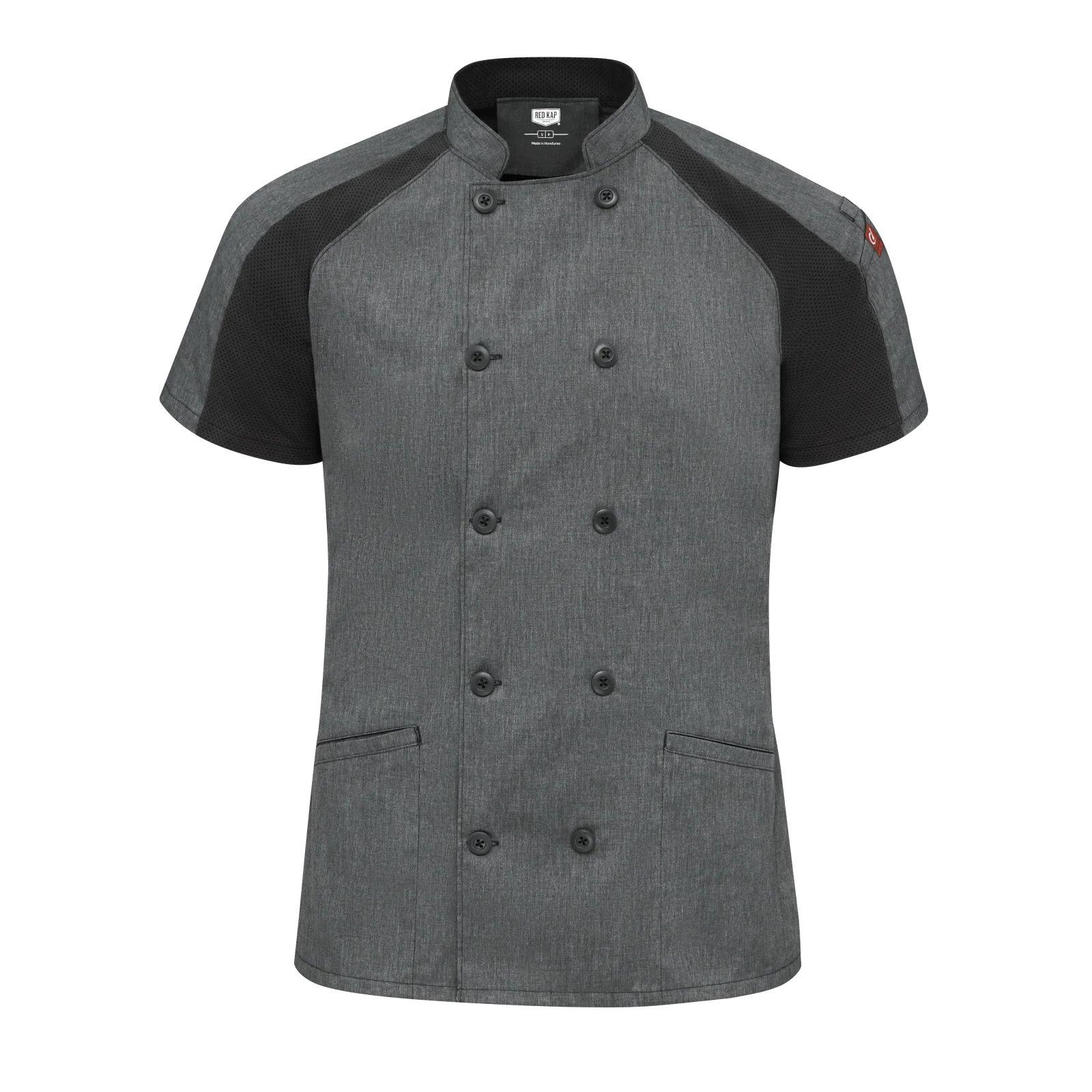 Red Kap Women's Airflow Raglan Chef Coat with OilBlok