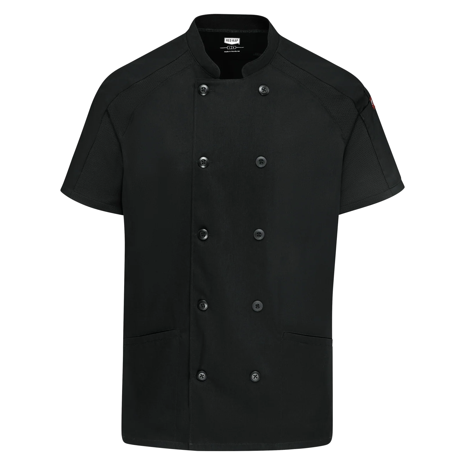 Red Kap Women's Airflow Raglan Chef Coat with OilBlok - Image 2
