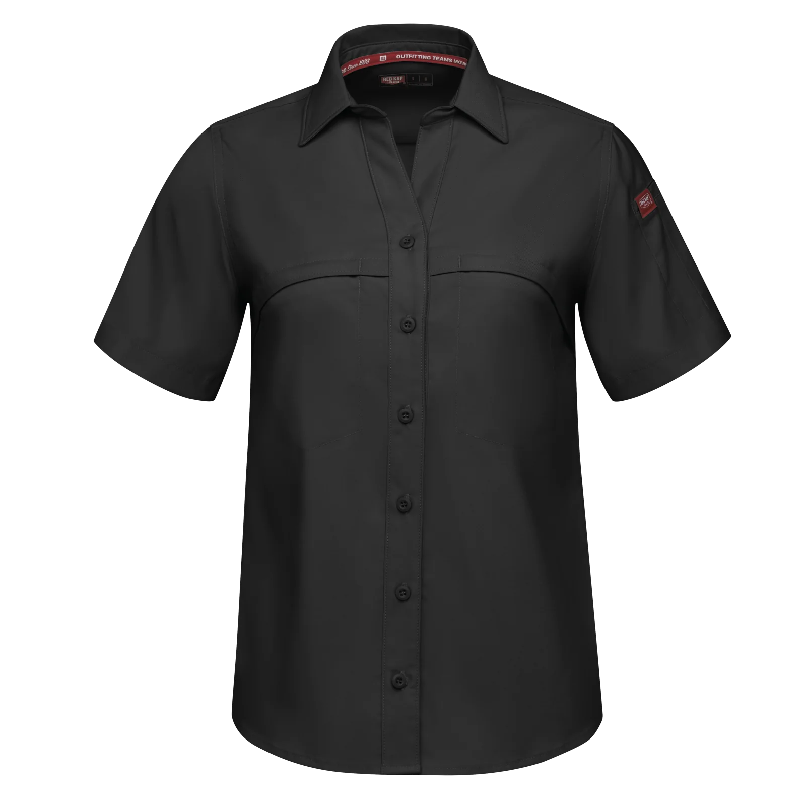 Red Kap Women's Cooling Short Sleeve Work Shirt - Image 3