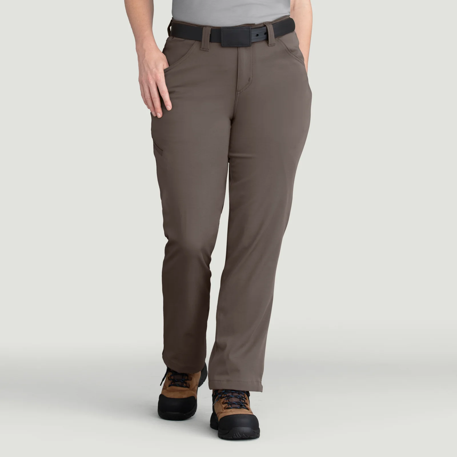 Red Kap Women's Cooling Work Pant - Taupe - Image 3