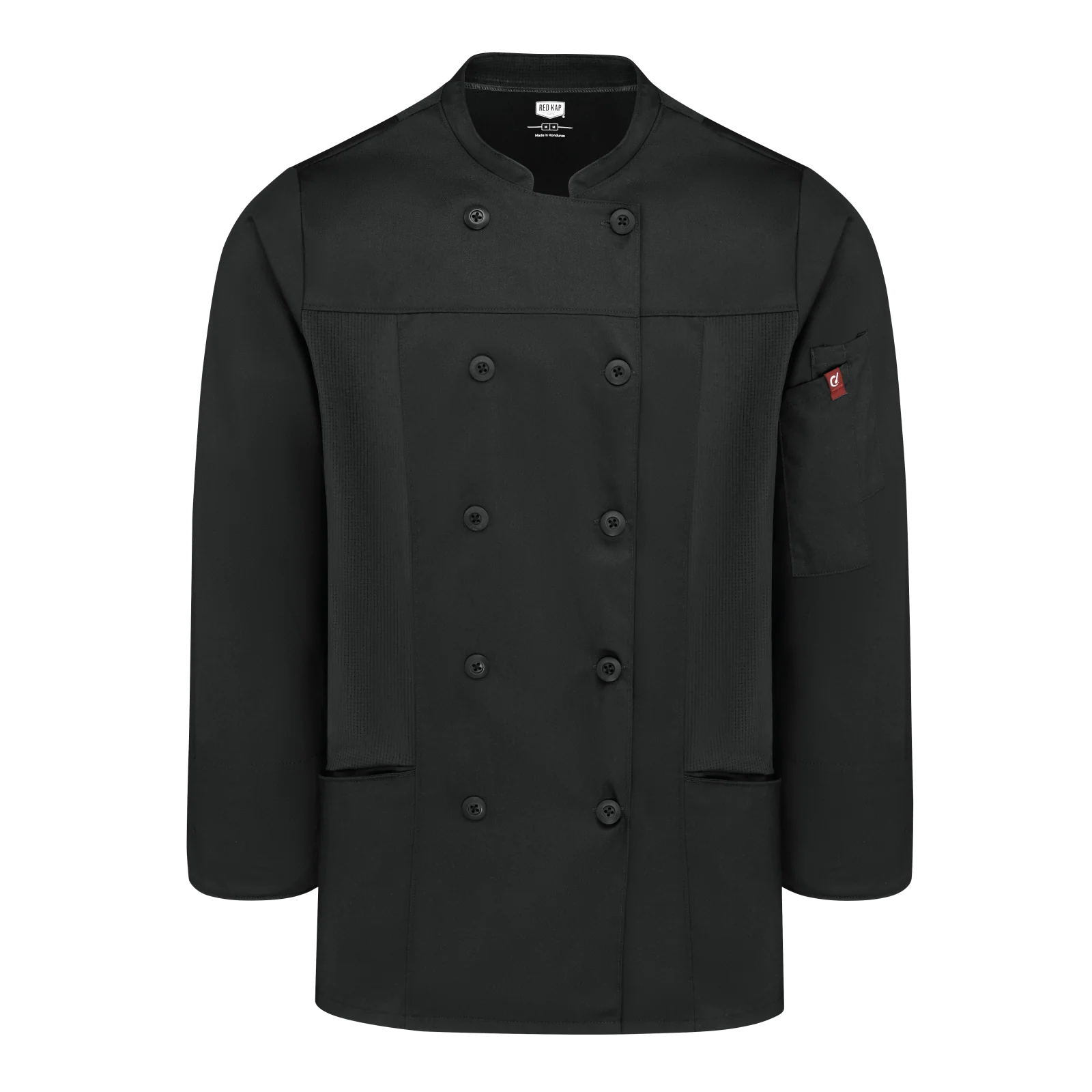 Red Kap Women's Deluxe Airflow Chef Coat - Image 3