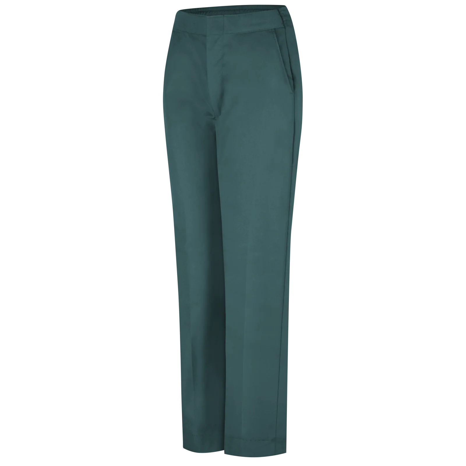 Red Kap Women's Half-Elastic Work Pant - Spruce Green